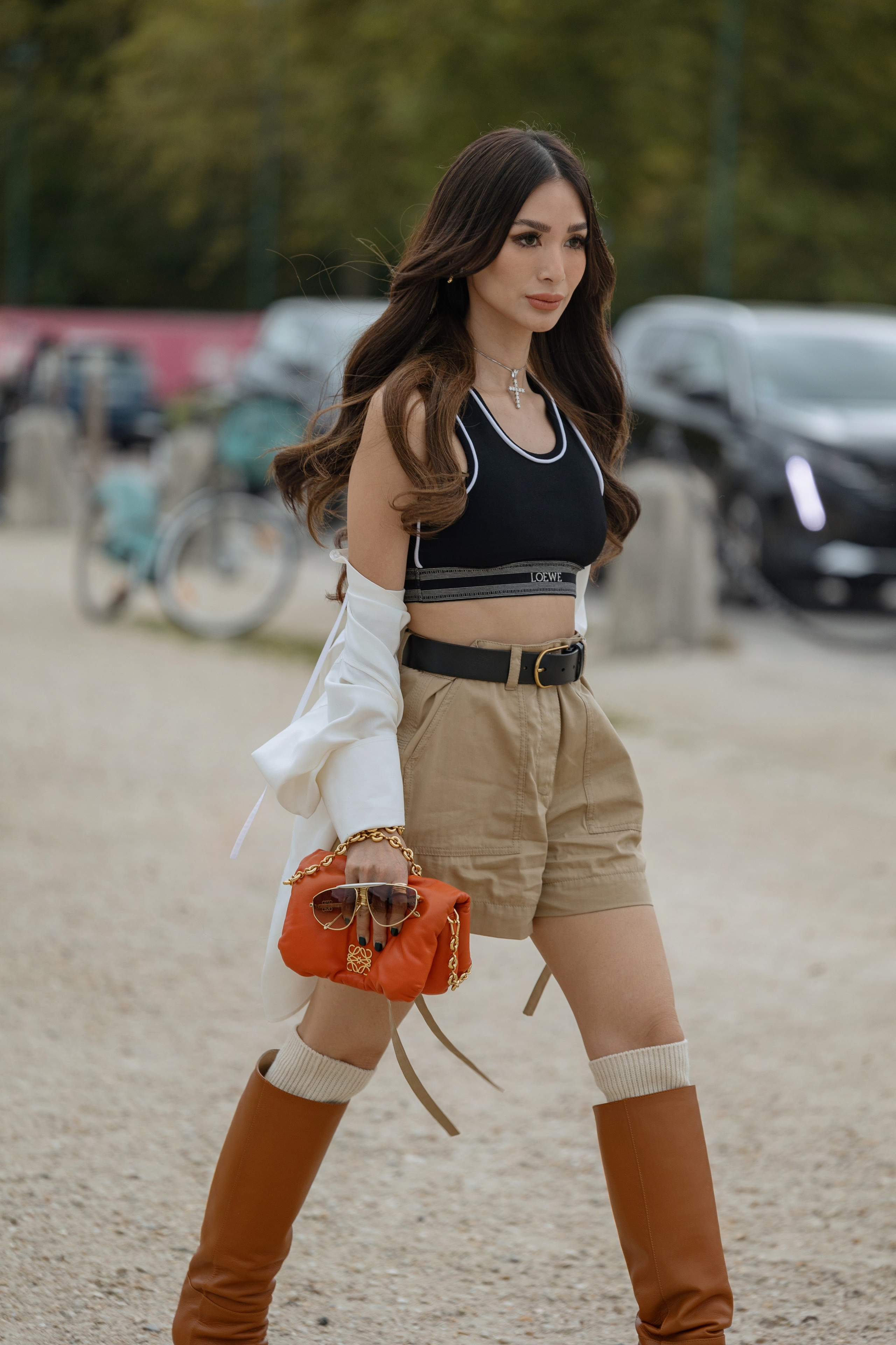 PFW SPRING SUMMER 2024 LOEWE. Photographer in Milan Ivan Goncharov