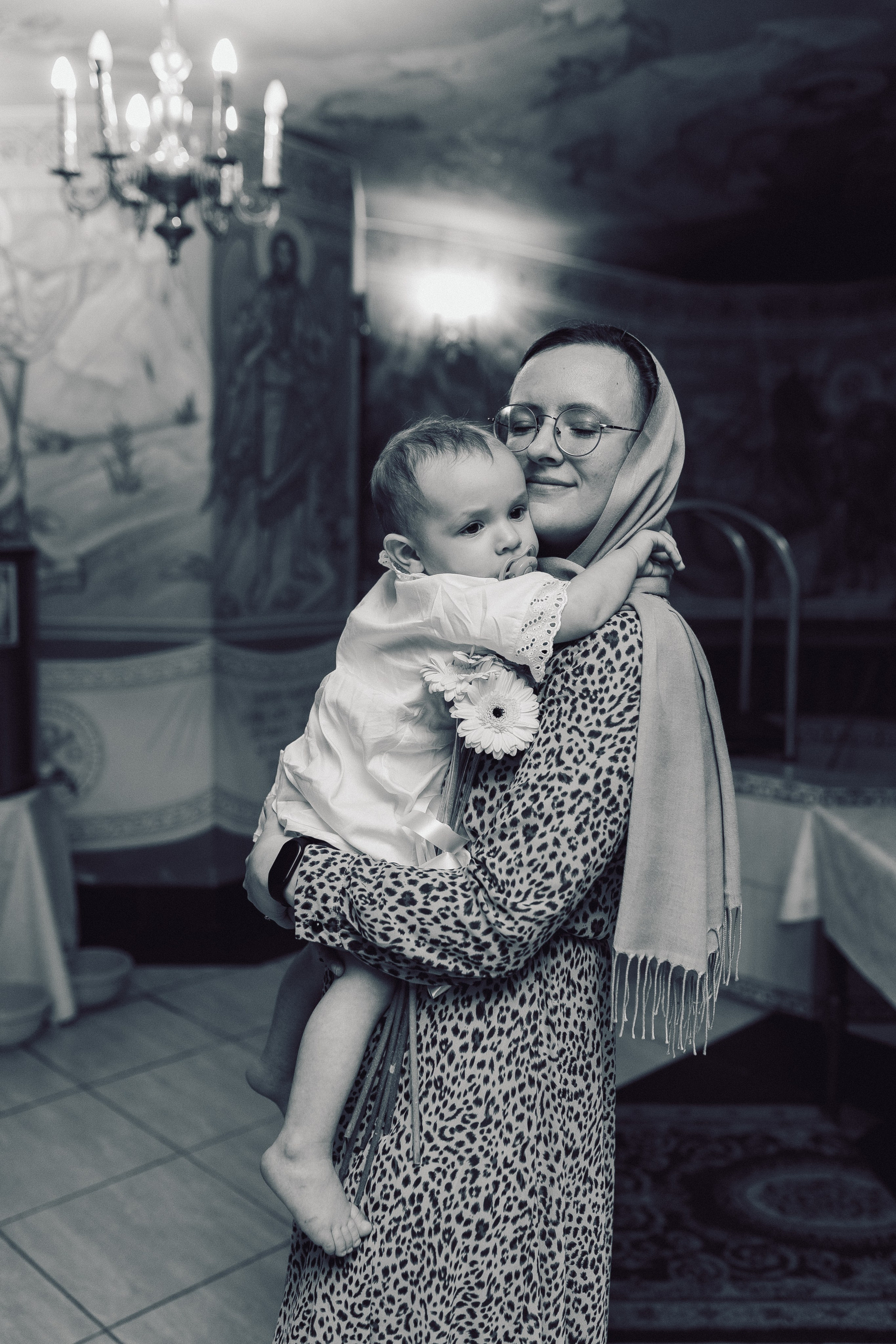 Крещение в Троицком соборе