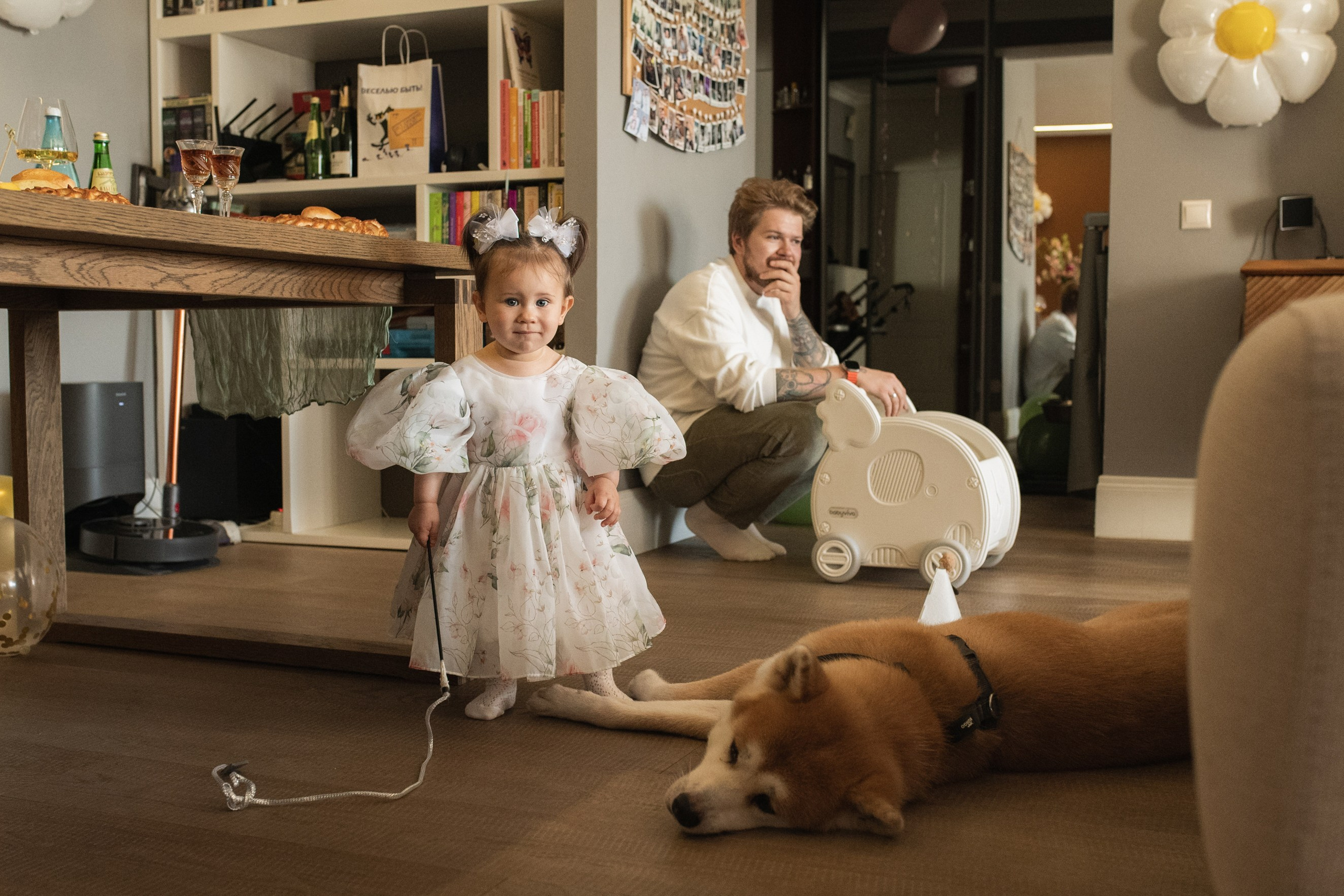 Годовасие дома. Семейный фотограф в Москве Ольга Барсукова