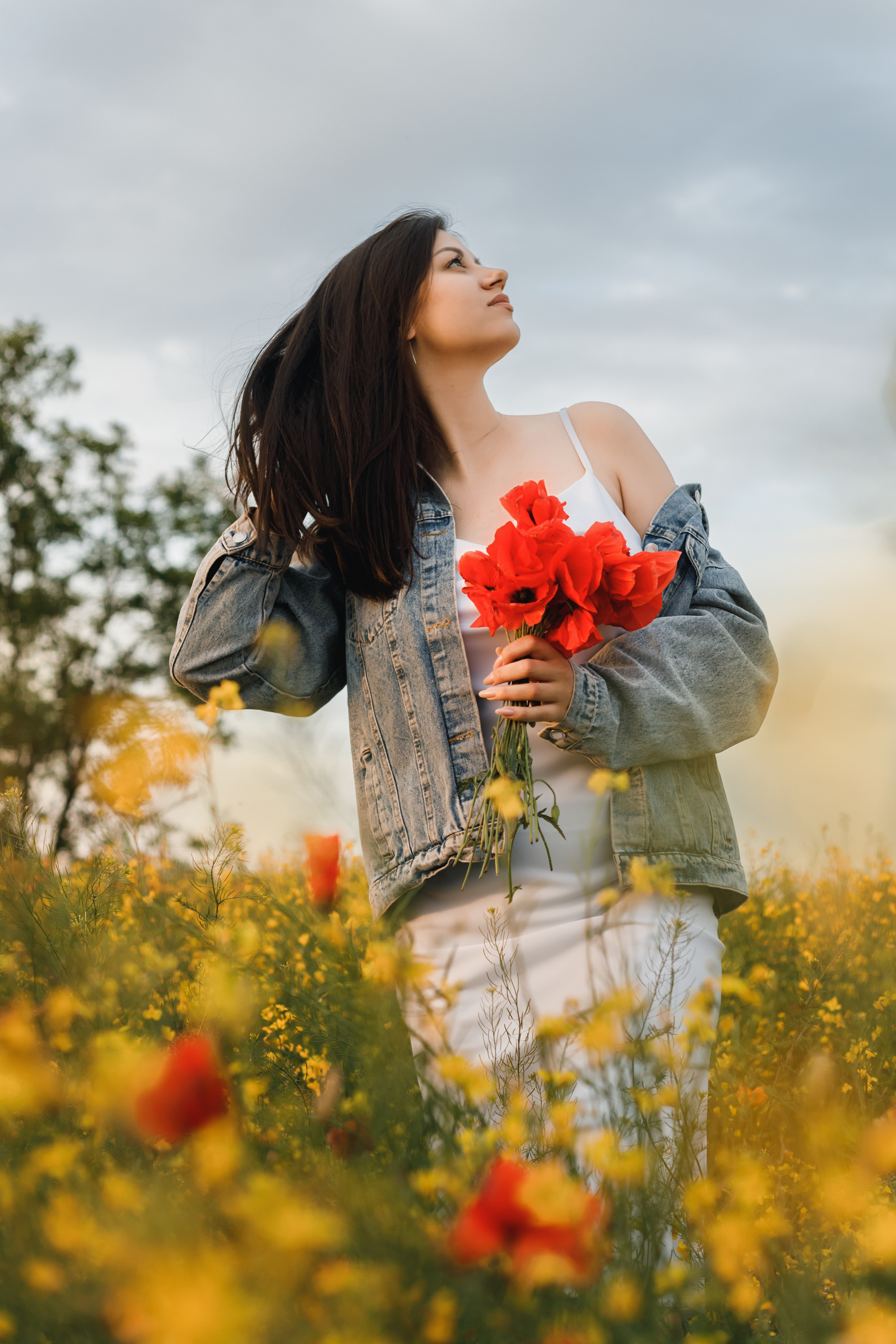 Фотосессия в маковом поле Новопокровская. Свадебный и семейный фотограф в Краснодарском крае Мария Данилкина
