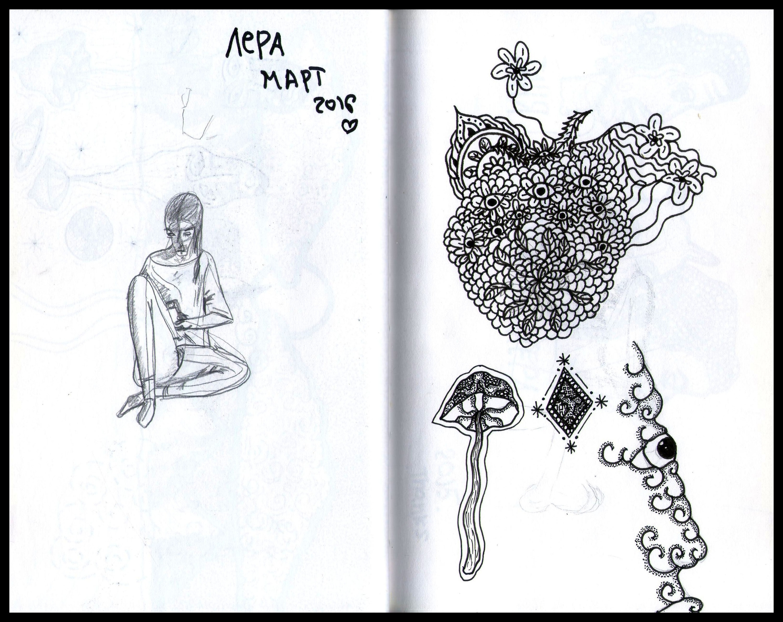 Скетчи. Андрей Котляровский | Фотография, арт, vhs видео, плёнка и полароиды