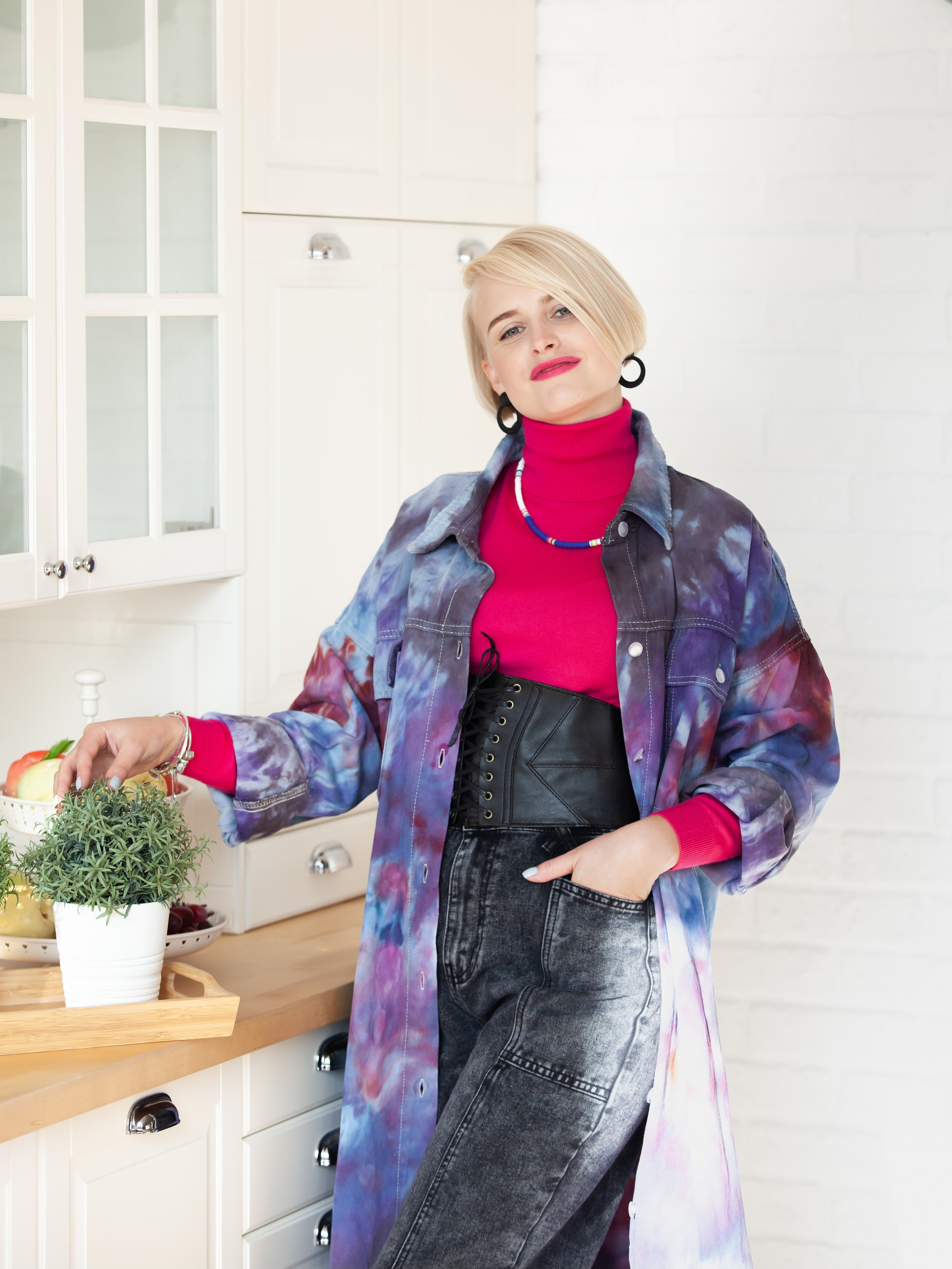 Студийные фотографии для художницы. Фотографы в Москве Светлана Устинова и Сергей Грачев