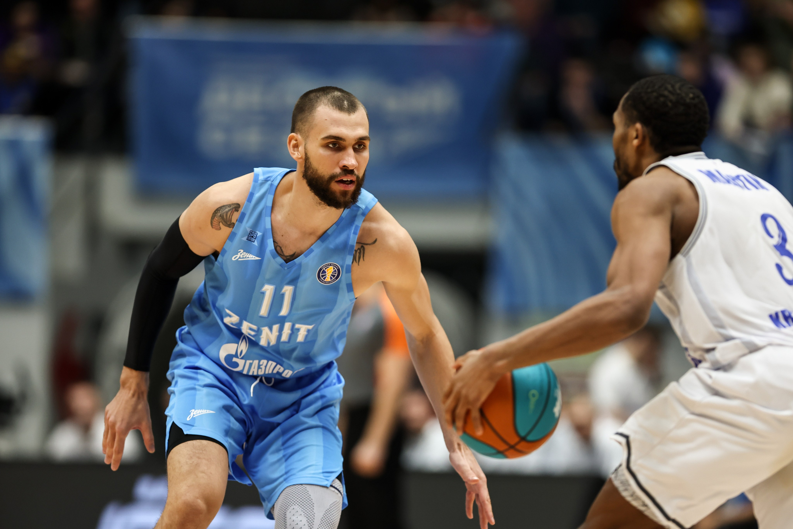 Зенит-Енисей 10.03.2024. Спортивный и репортажный фотограф Антон Тереханов