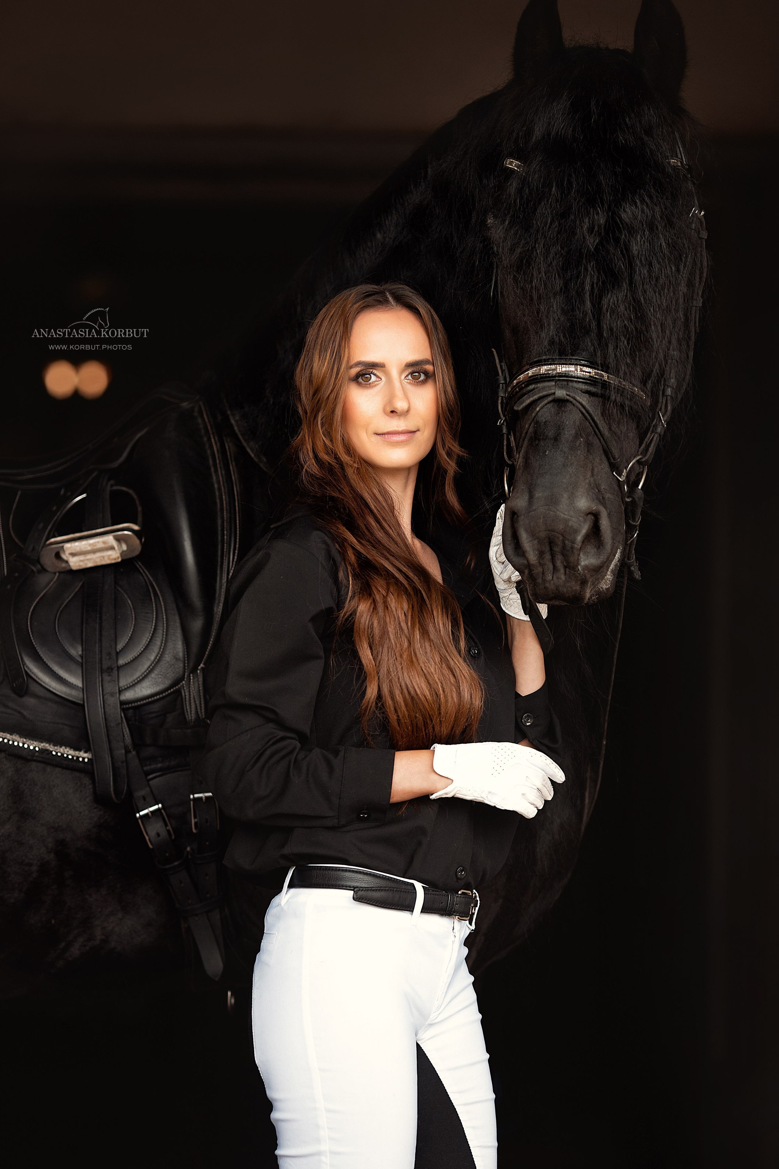Портрет в конном стиле / Sport-look. Арт фотограф в Минске Анастасия Корбут