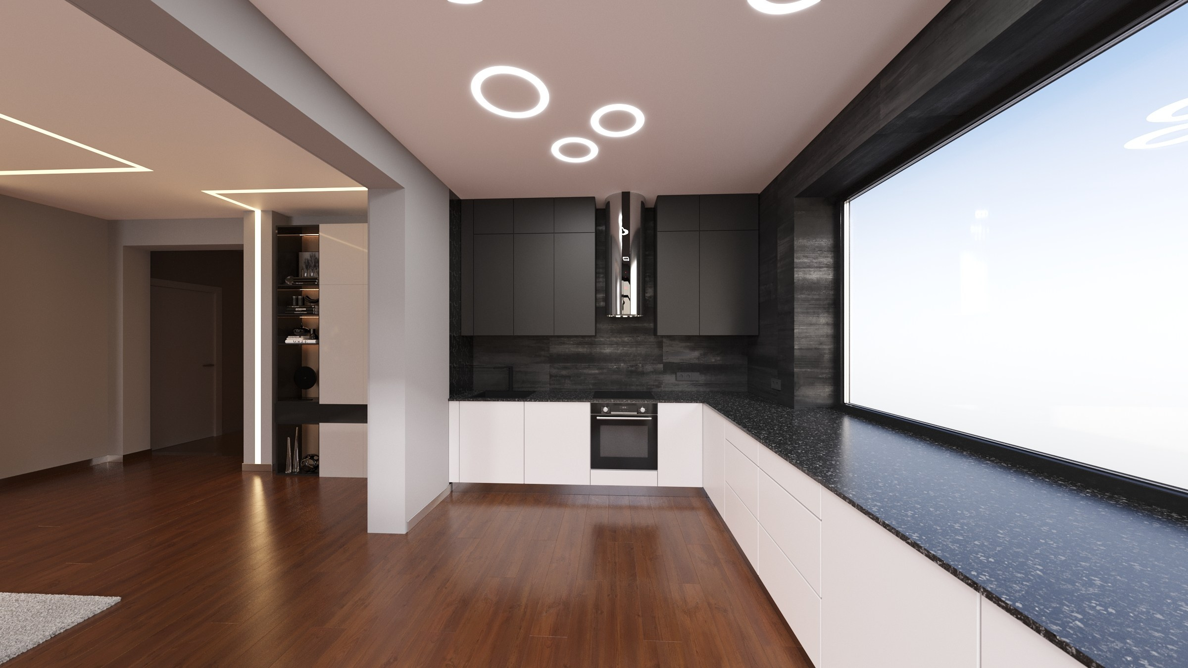 New old house. Interior designer Nataliia Iksanova