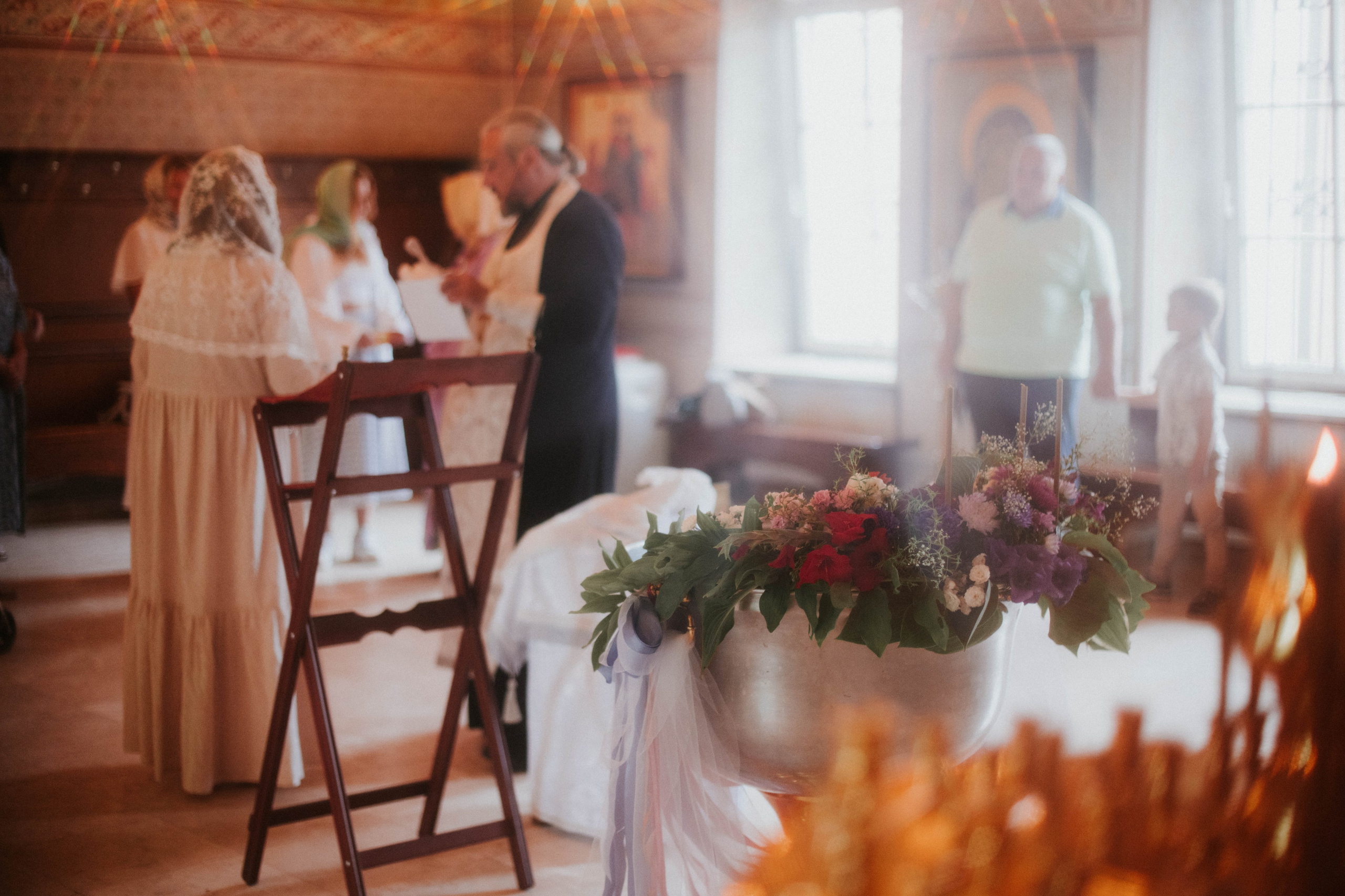 Фотосессия на крещение. Семейный фотограф в Москве Полина Ситникова