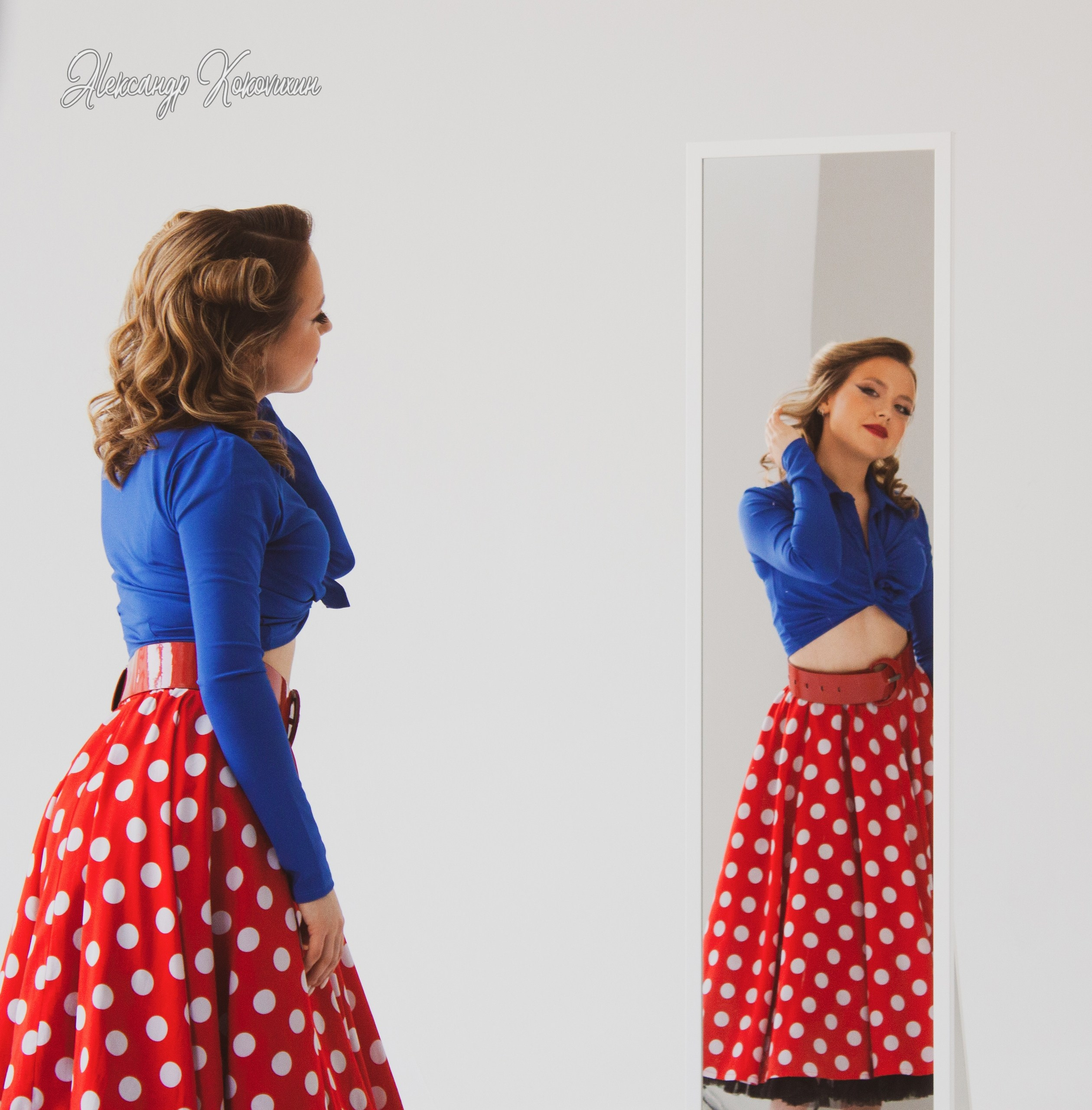 Женский индивидуальный портрет. Фотограф Александр Коковихин