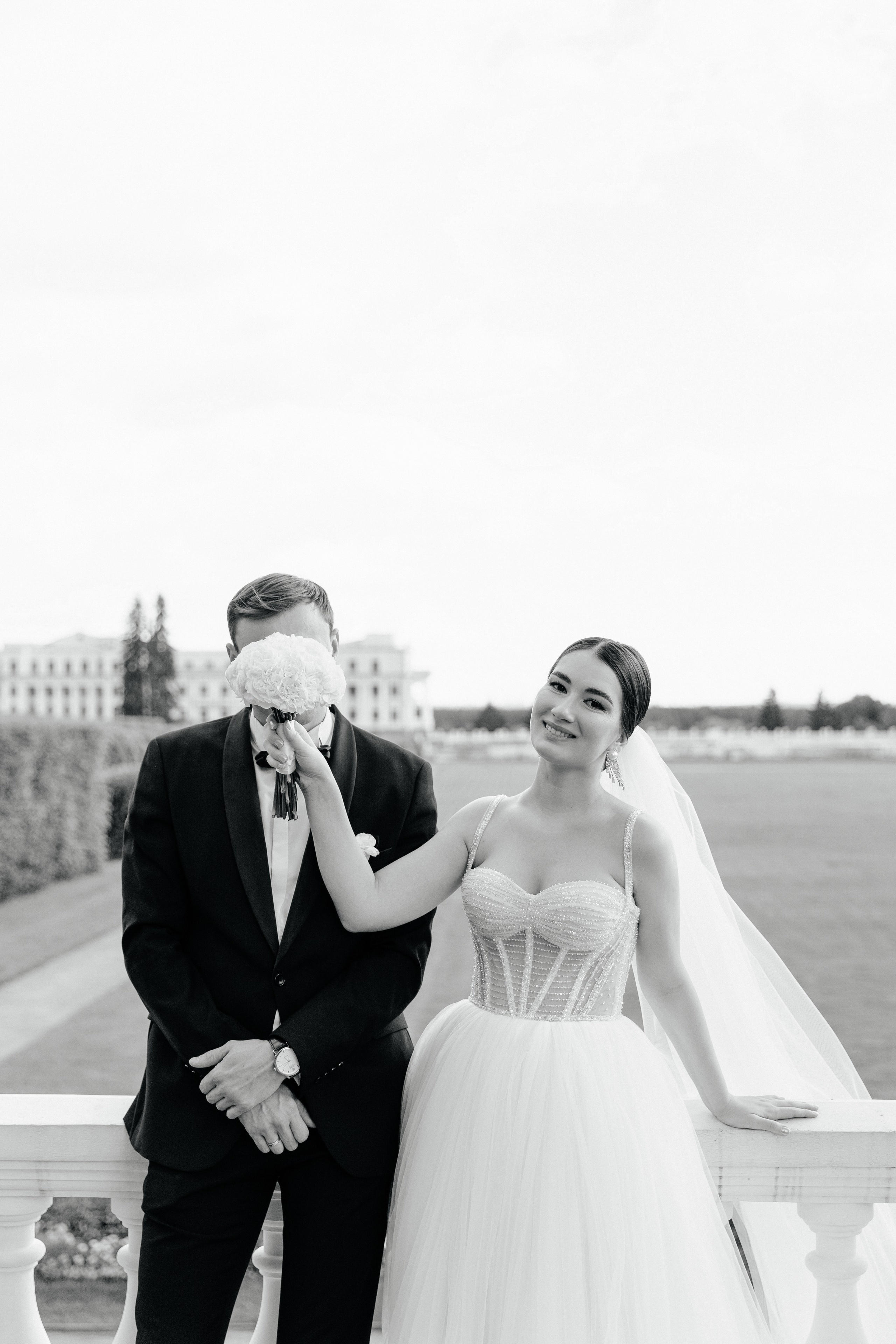 Свадебная фотосъемка росписи и свадебная фотосессия в Архангельском. Свадебный фотограф в Москве Полина Лелетко