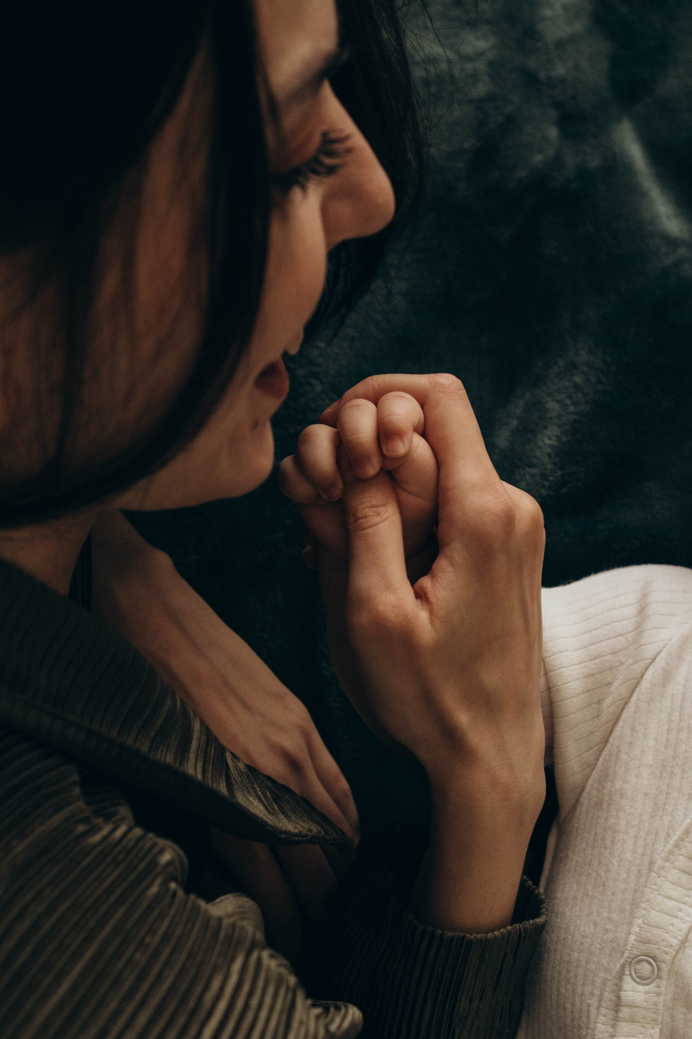 Малышка Эми с мамой и папой. Фотограф Евгения Войко Тюмень