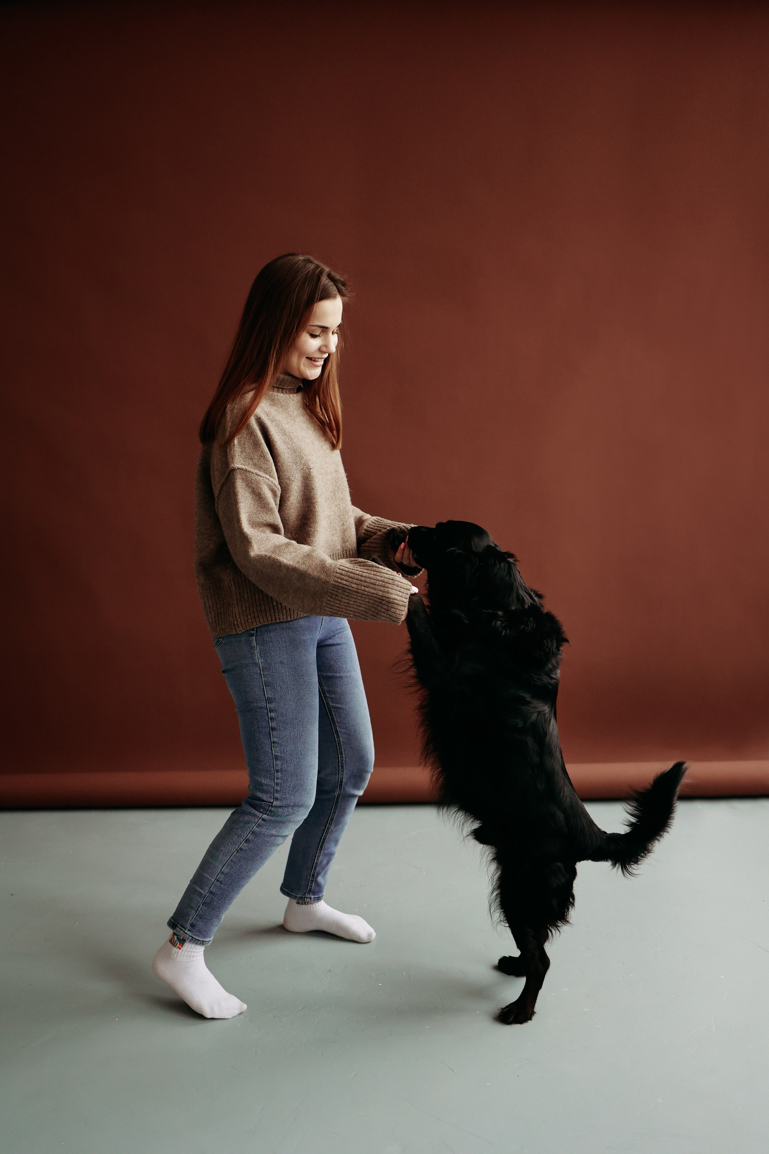 В студии. Фотограф Юлия Говор