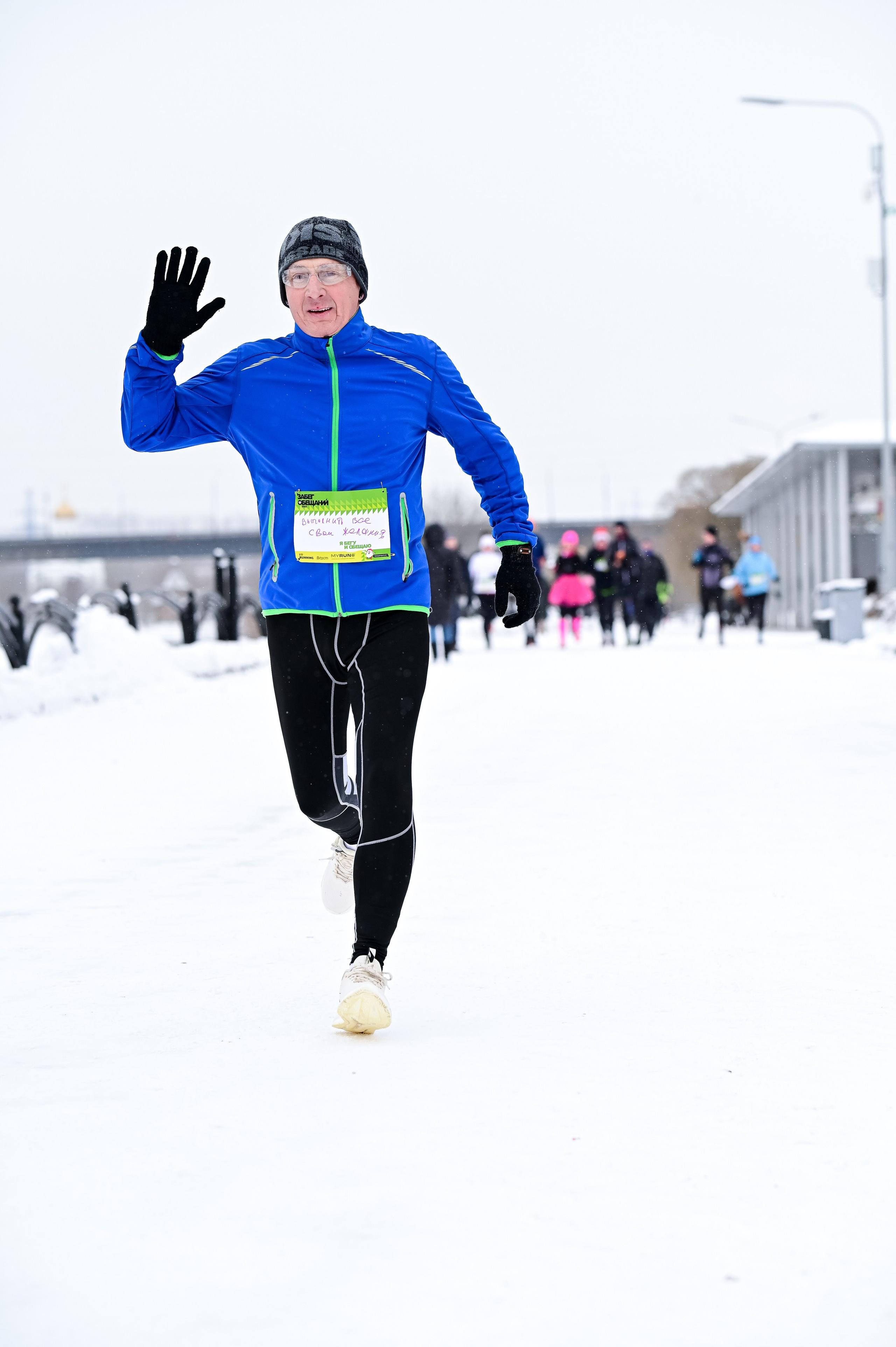 Новогодние 5 Вёрст Марьино и Забег обещаний (01.01.25). Фотограф | Ирина Гамзинова | Москва