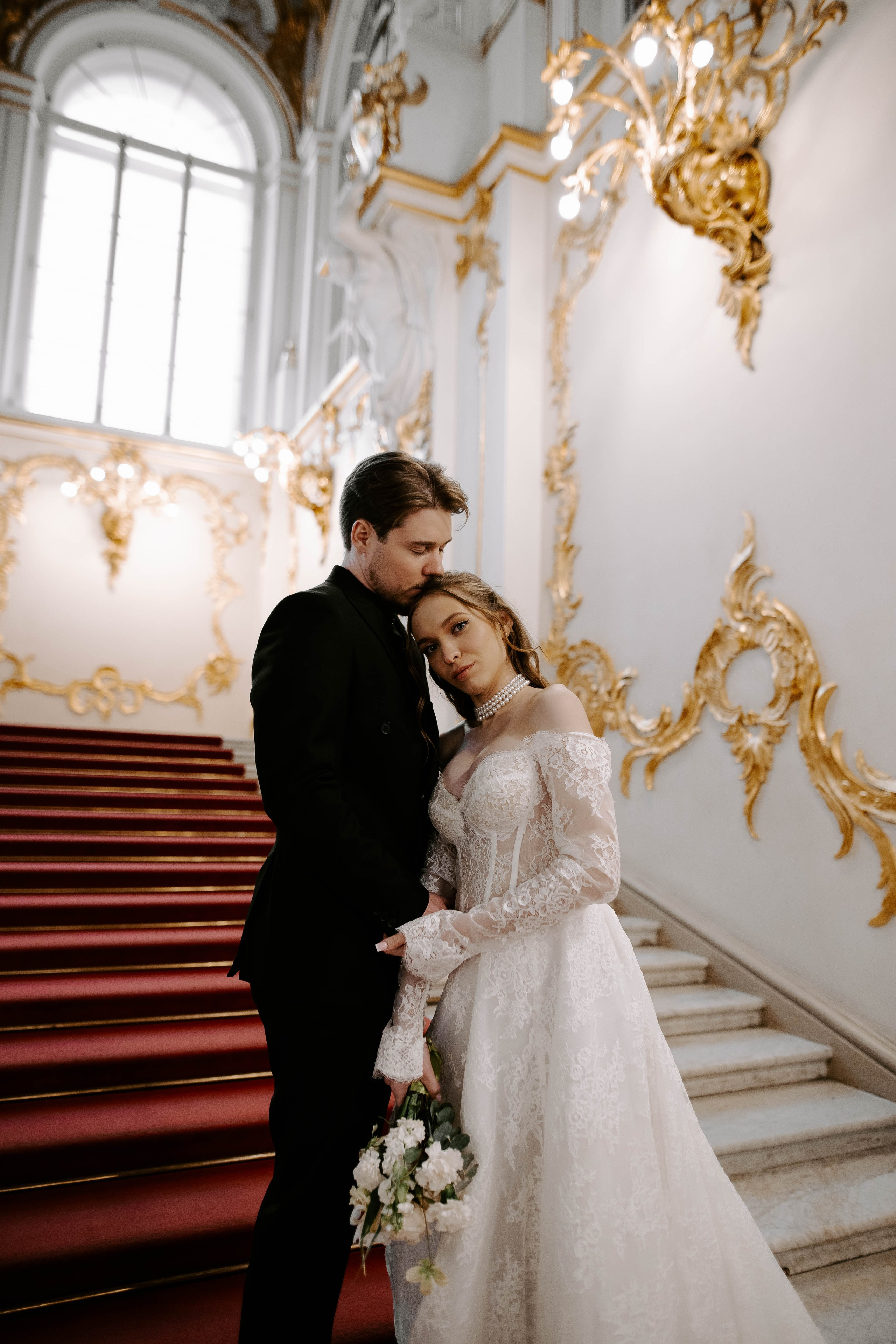 Ольга и Глеб / Эрмитаж. Фотограф Veronika Potaseva