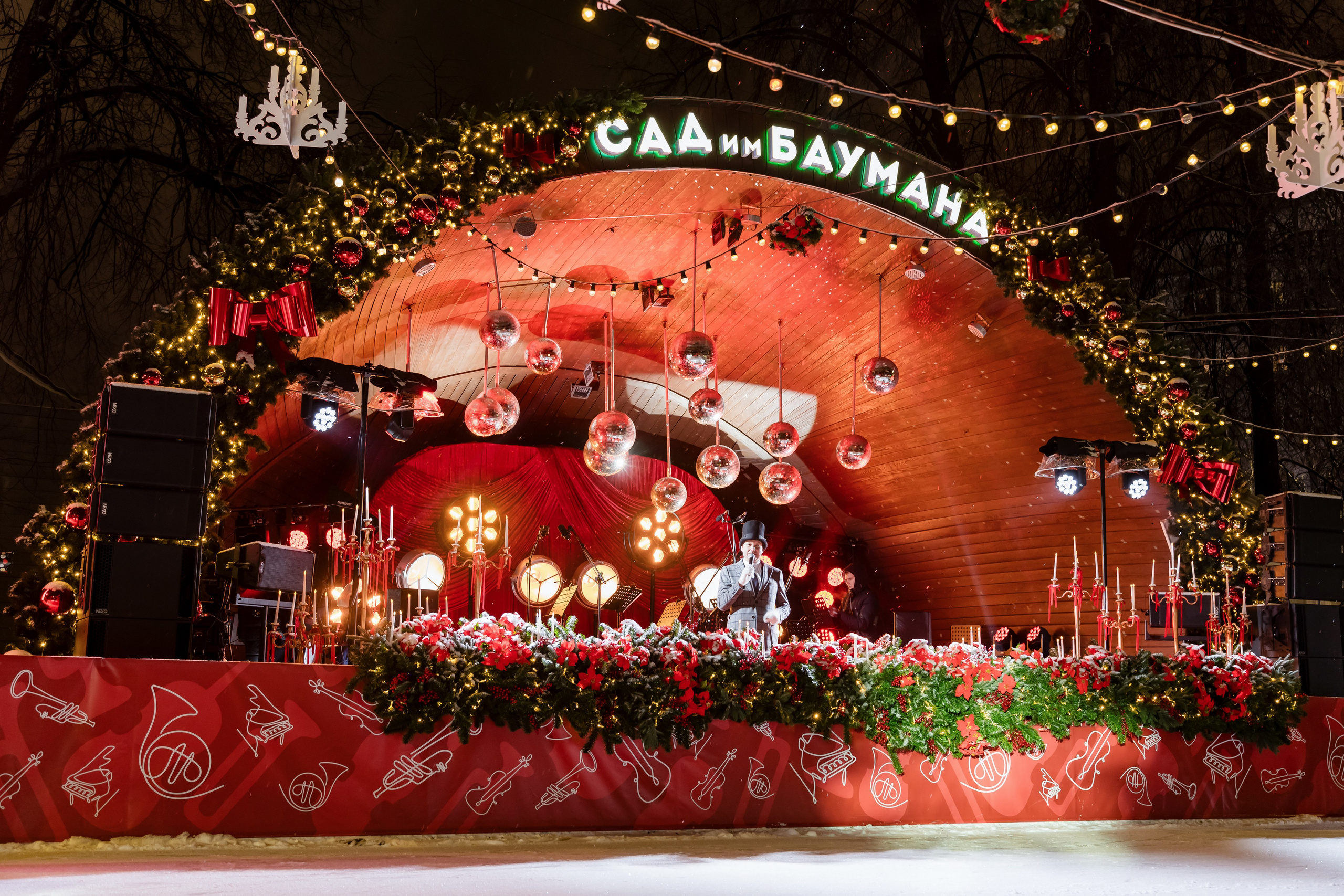 Ледяная симфония. Сад им. Баумана. 04.01.2025