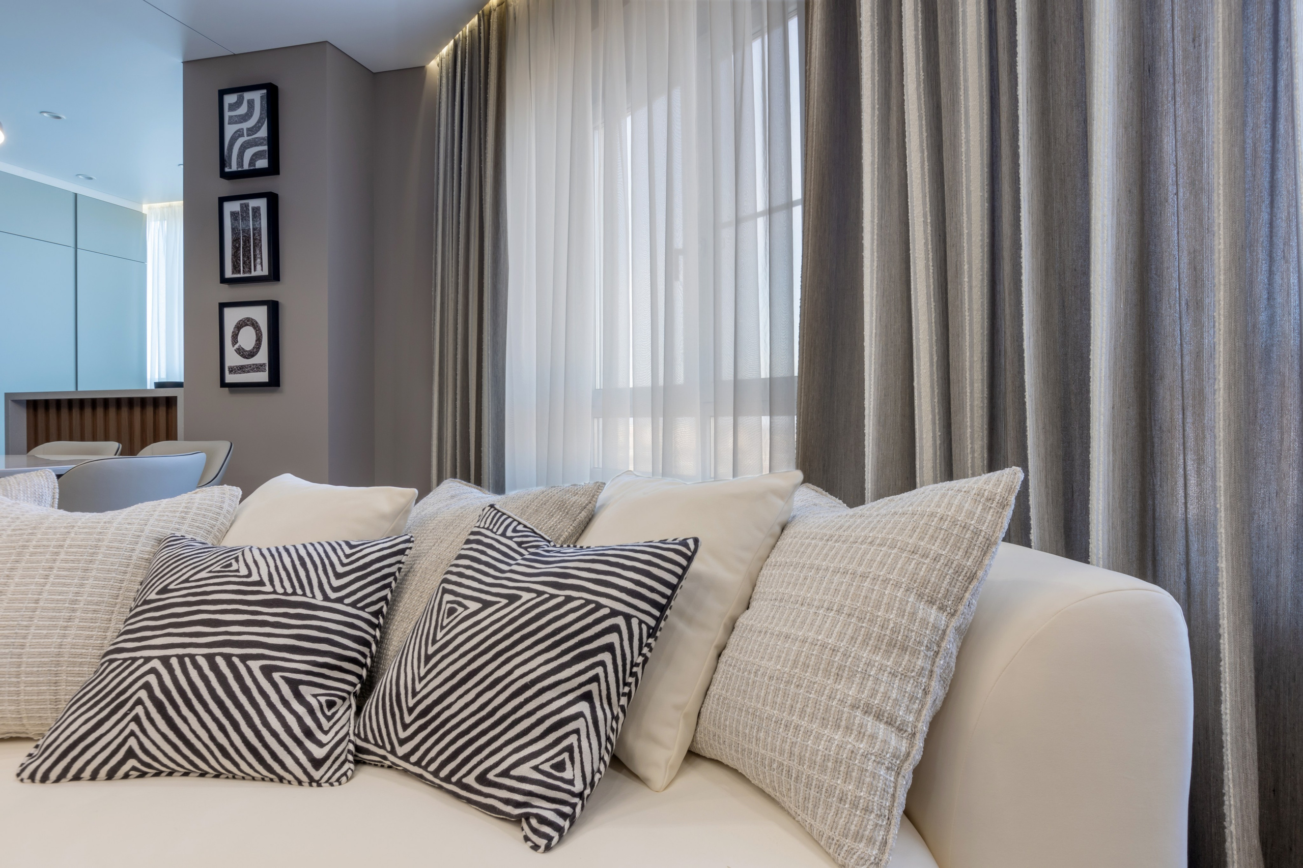 Квартира с дизайнерским ремонтом