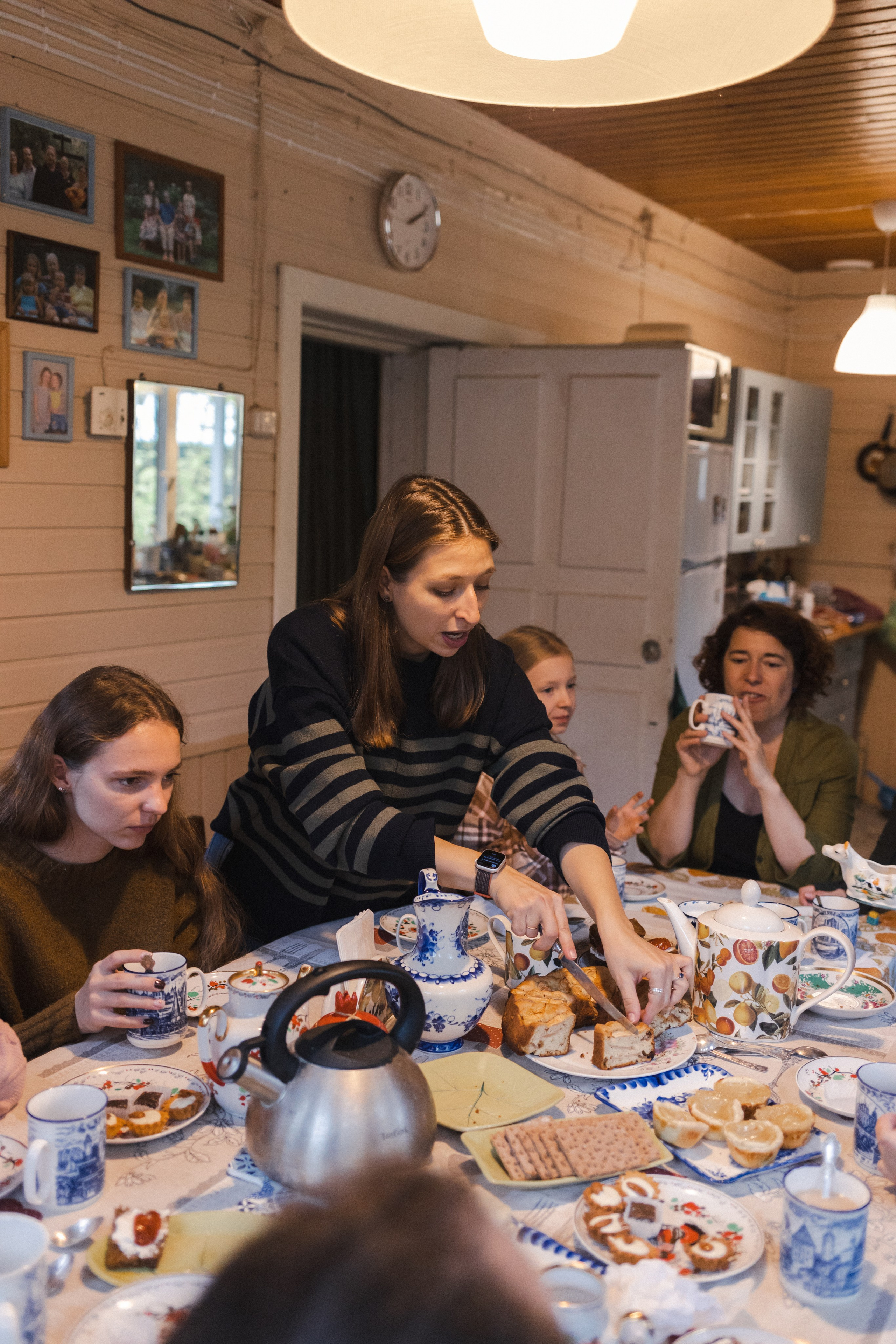 Five o'clock (история большой семьи). Семейный фотограф в Москве