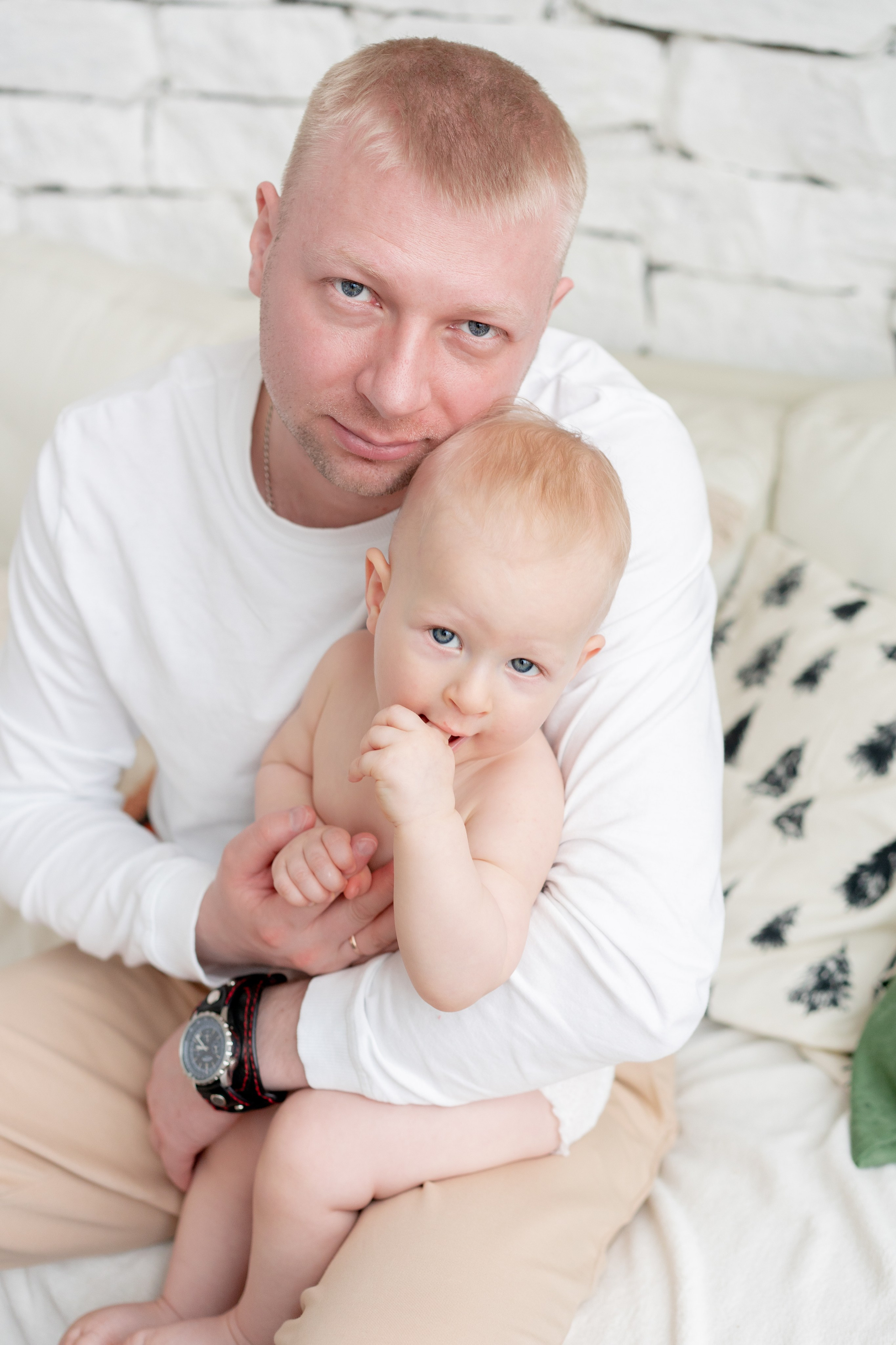 Первый день рождения малыша. Детская, семейная фотостудия в Санкт-Петербурге