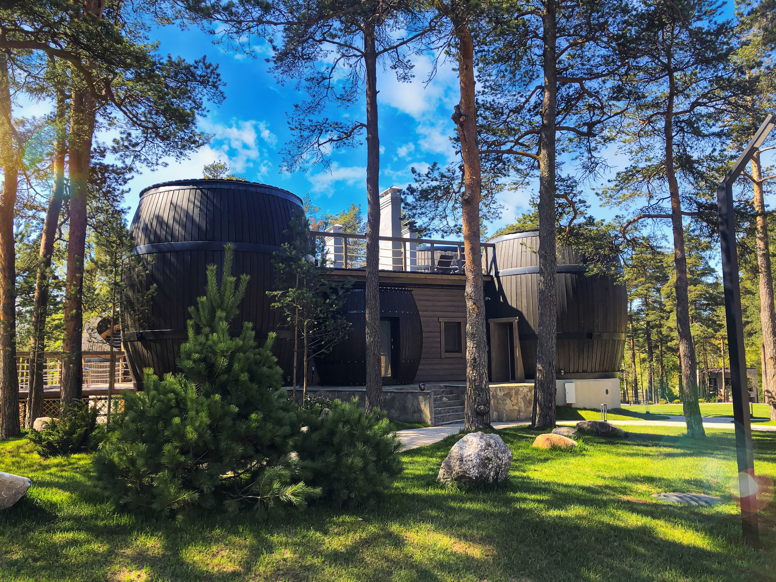 банный комплекс VIP класса, атмосфера покоя и гармонии, связь с природой, экодизайн, место отдыха и релакса, дизайн бани, натуральные материалы, здоровье и тело