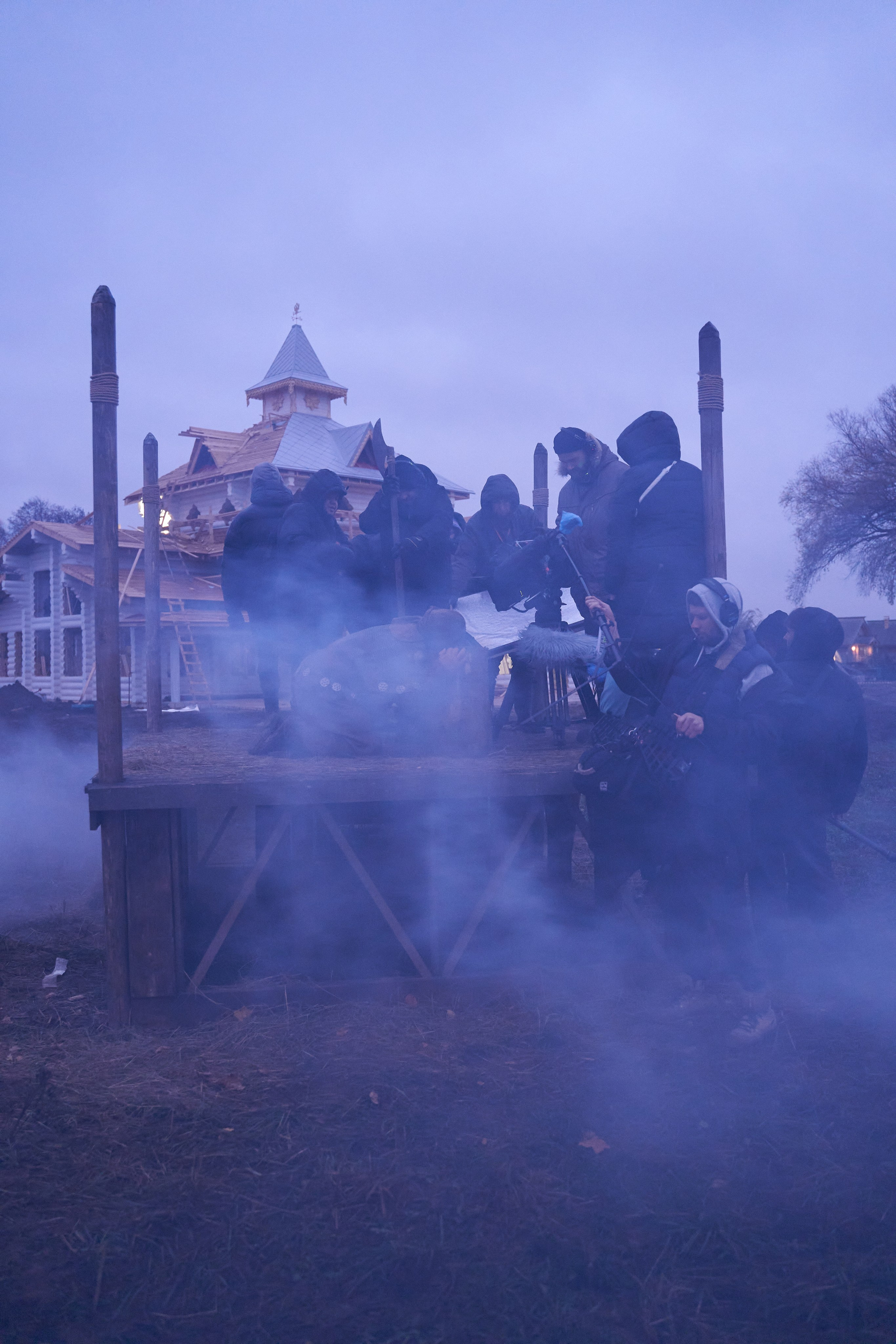 Бекстейдж съемки сериала. Krasnopoliophoto