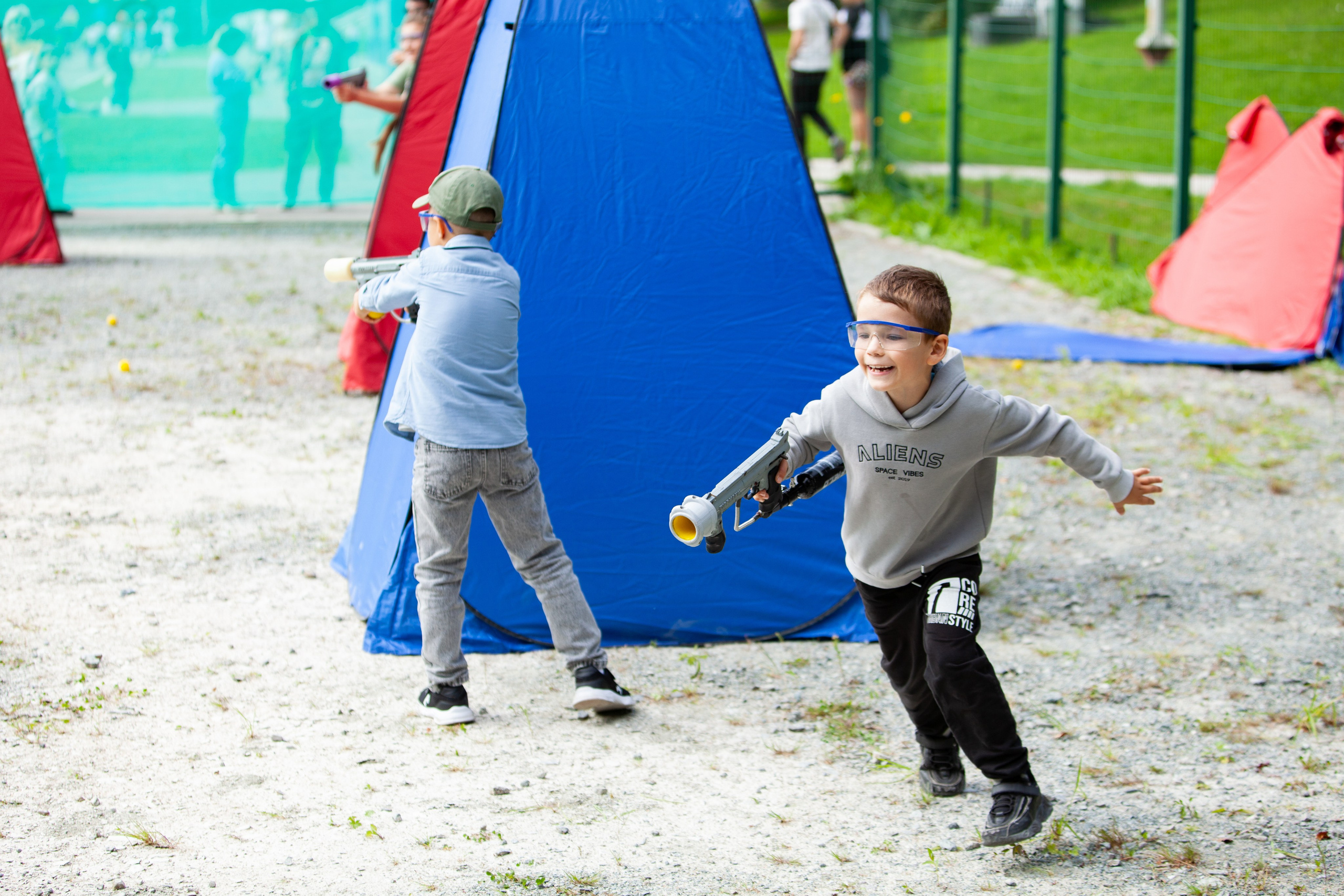 Базукобол на День Города. Кутузов Евгений Фотограф в Южно-Сахалинске