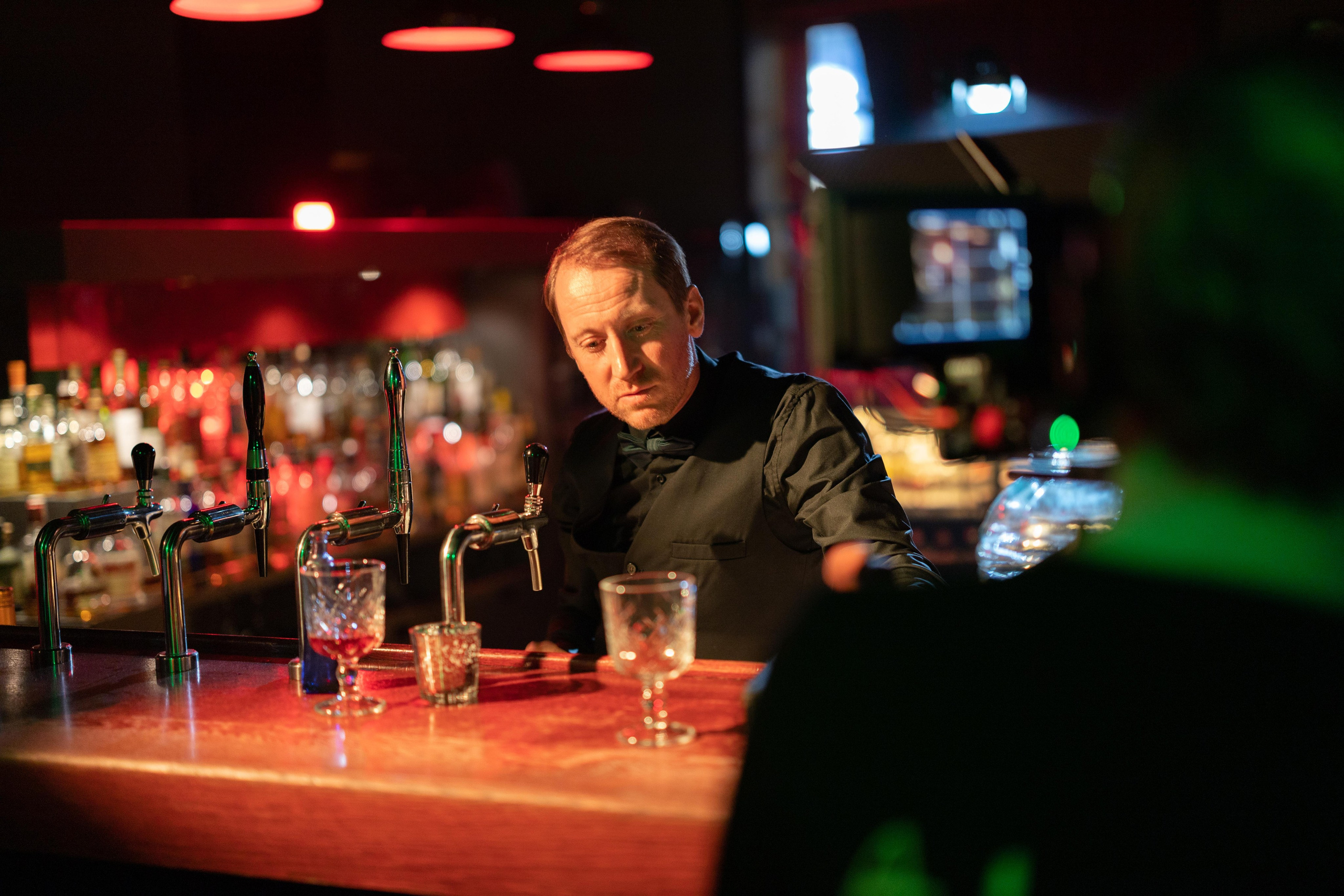 Film backstage. VICTORIA SHU