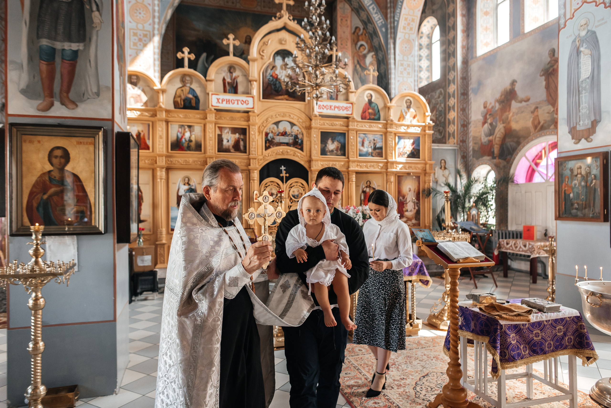 Крещение Матвея. Детский и семейный фотограф выпускной альбом Приморско-Ахтарск