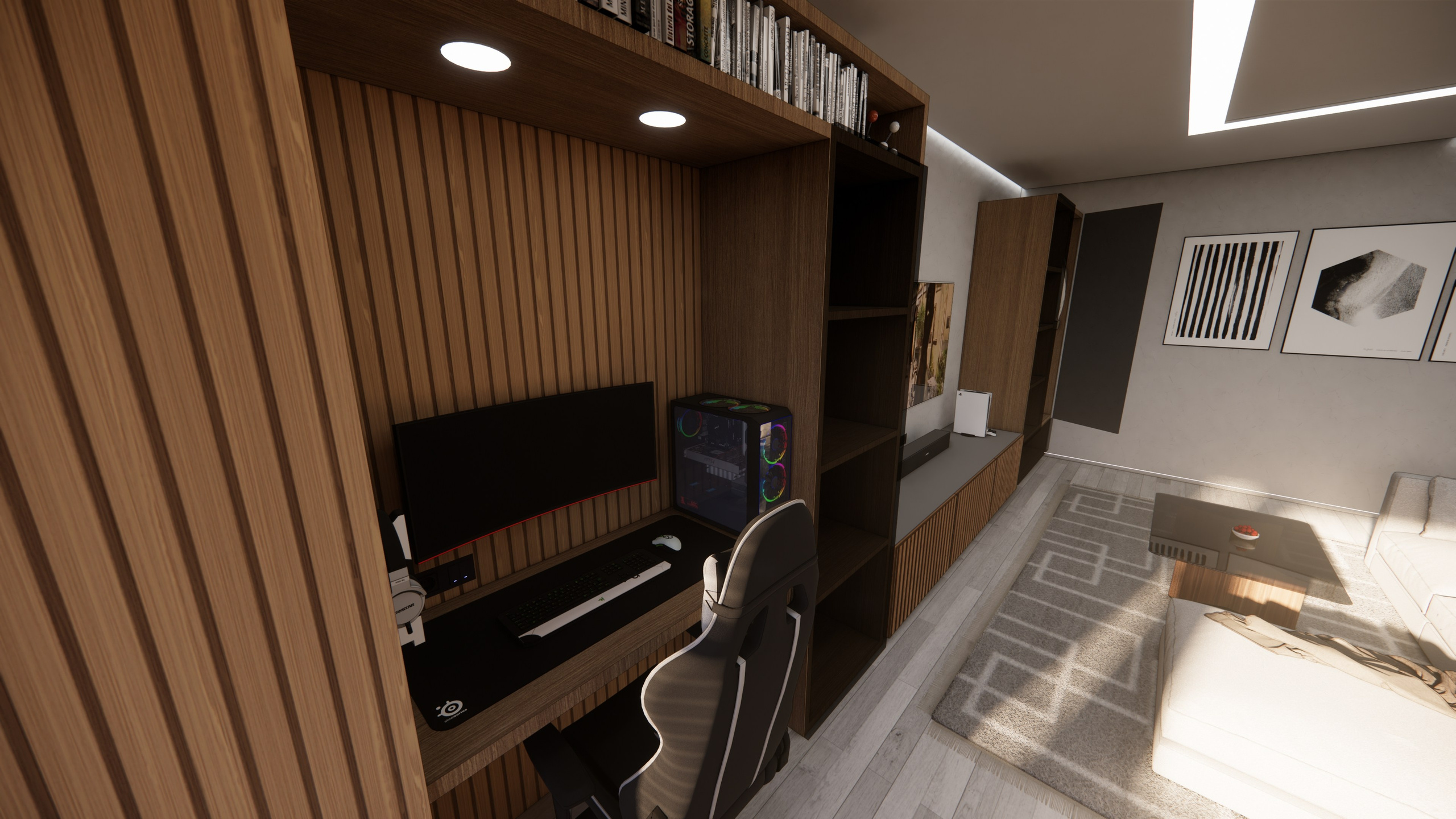 Проект № 3 — Квартира 40 кв. м. LANOIR: визуализация проектов, интерьер, экстерьер, ArchiCAD чертежи | Стерлитамак