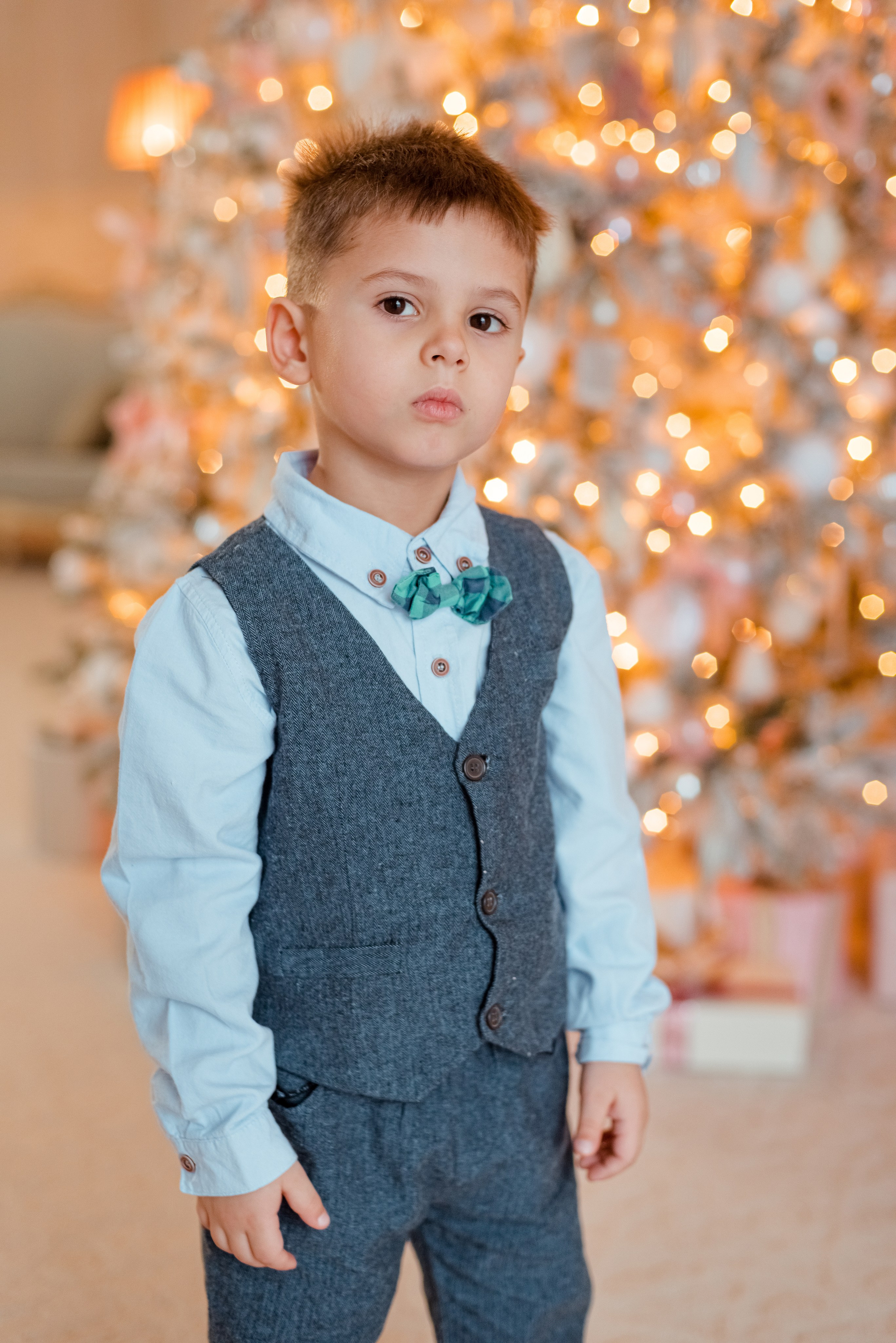 Семейная новогодняя фотосессия. Фотограф Юлия Кондратьева