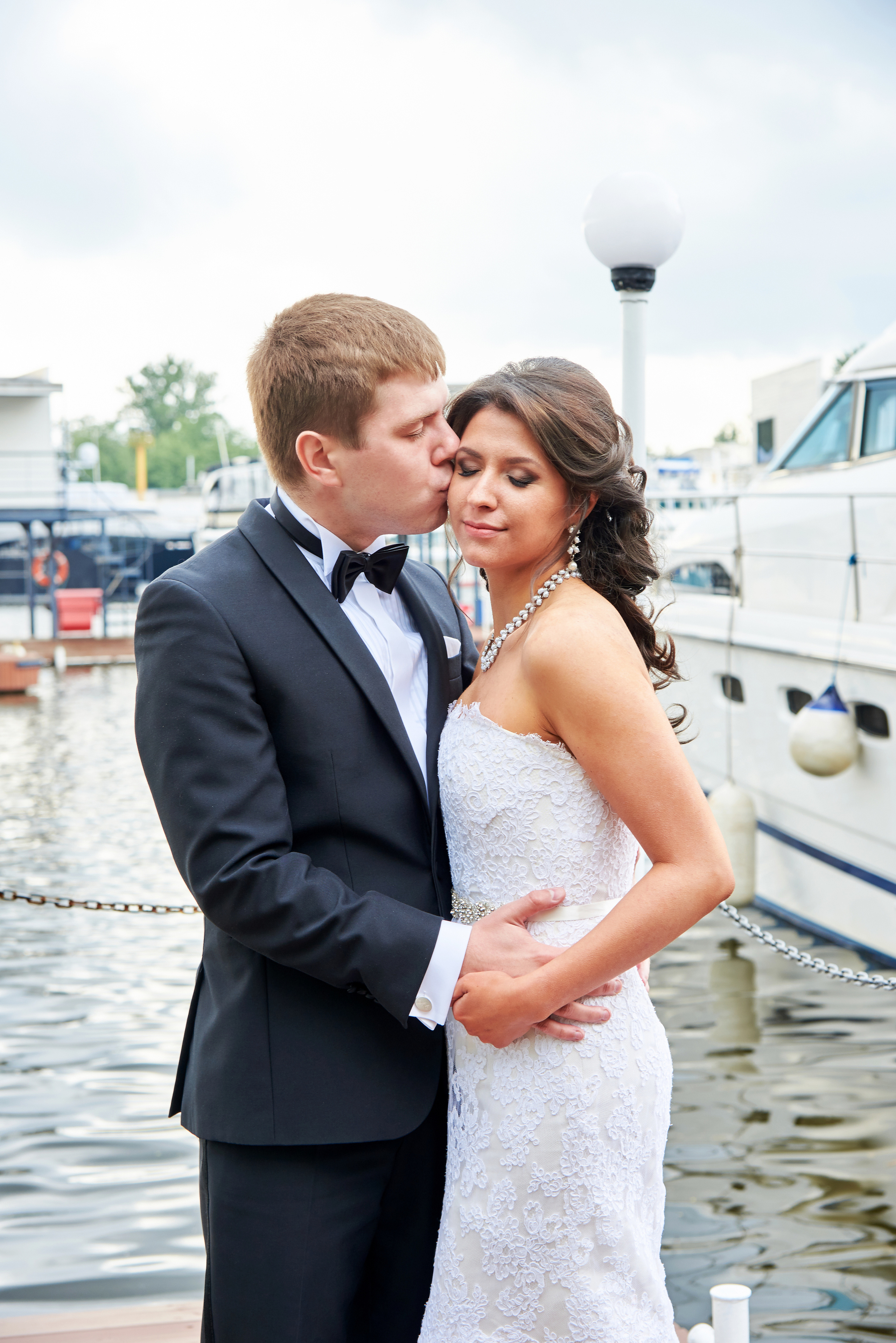 Свадебная фотосессия, Яхт-клуб Нептун. Свадебный фотограф в Москве Станислав Донченко