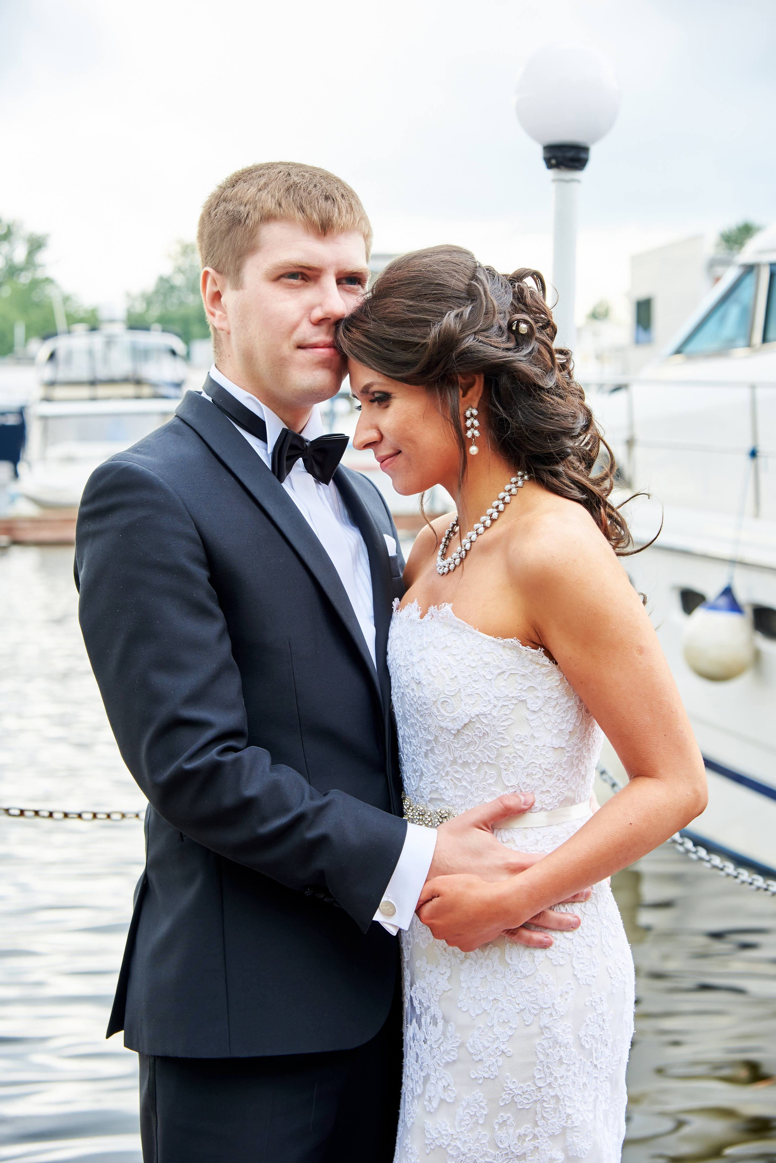 Свадебная фотосессия, Яхт-клуб Нептун. Свадебный фотограф в Москве Станислав Донченко