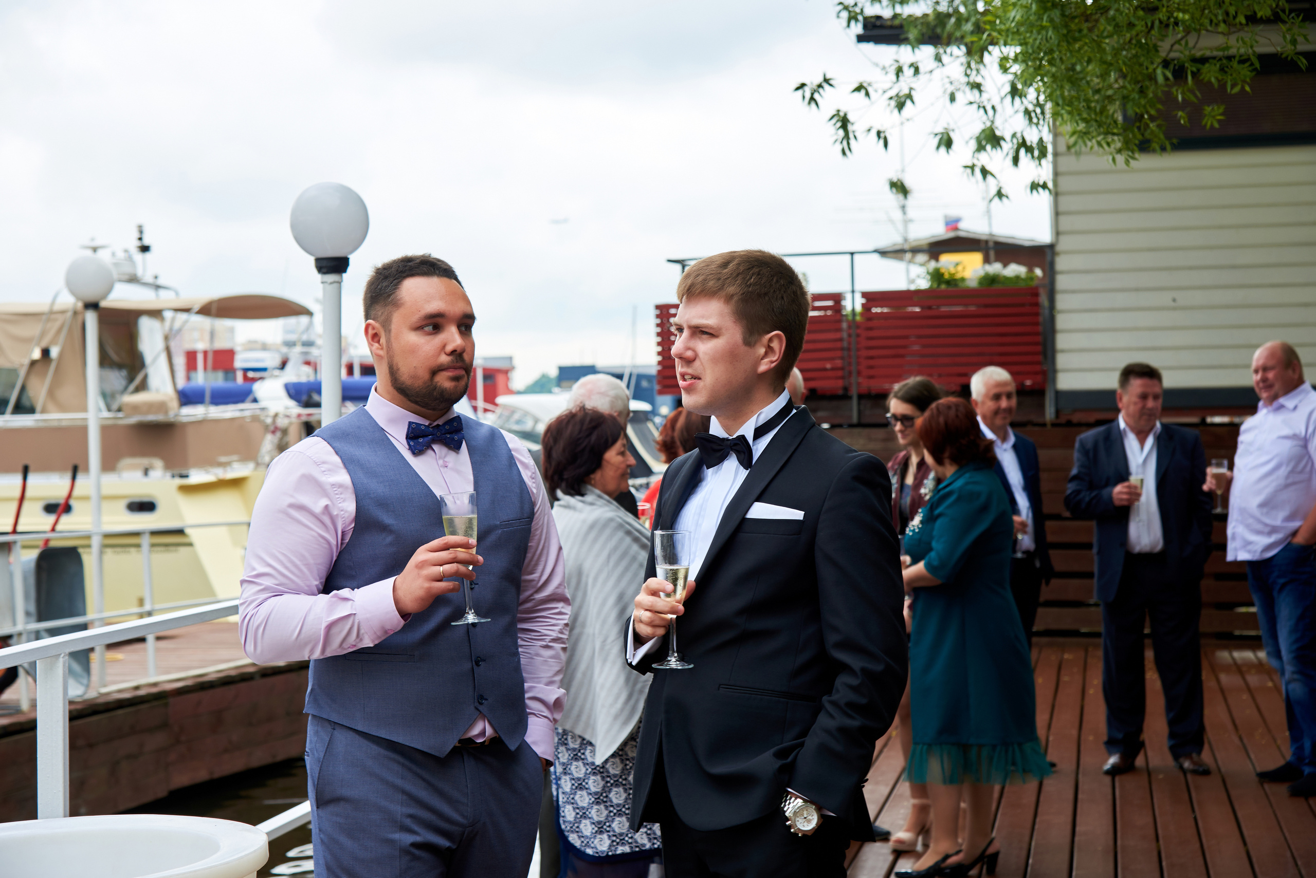 Свадебная фотосессия, Яхт-клуб Нептун. Свадебный фотограф в Москве Станислав Донченко