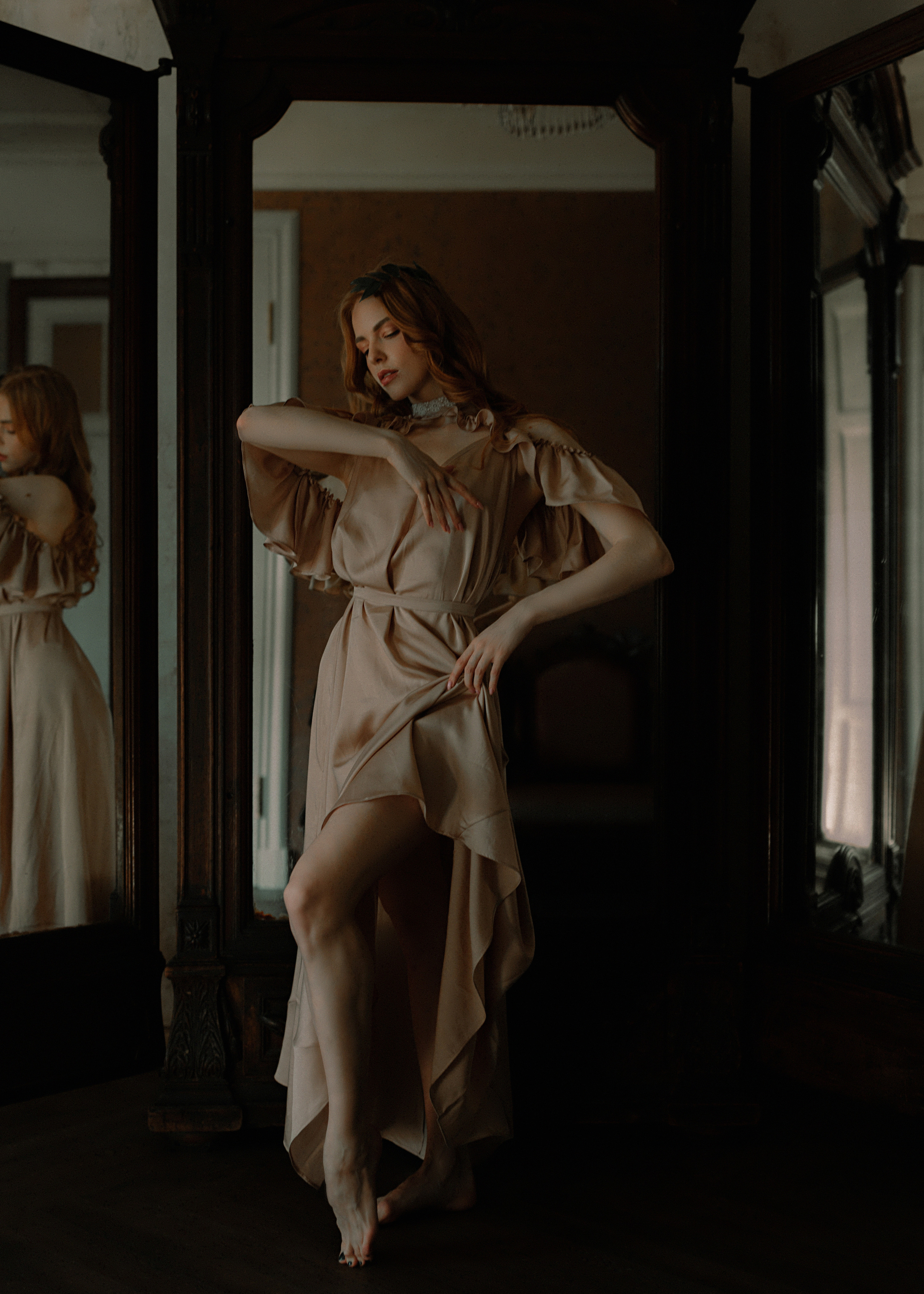 Художественная фотосессия в студии. Фотограф Санкт-Петербург женский портрет Екатерина Коваль