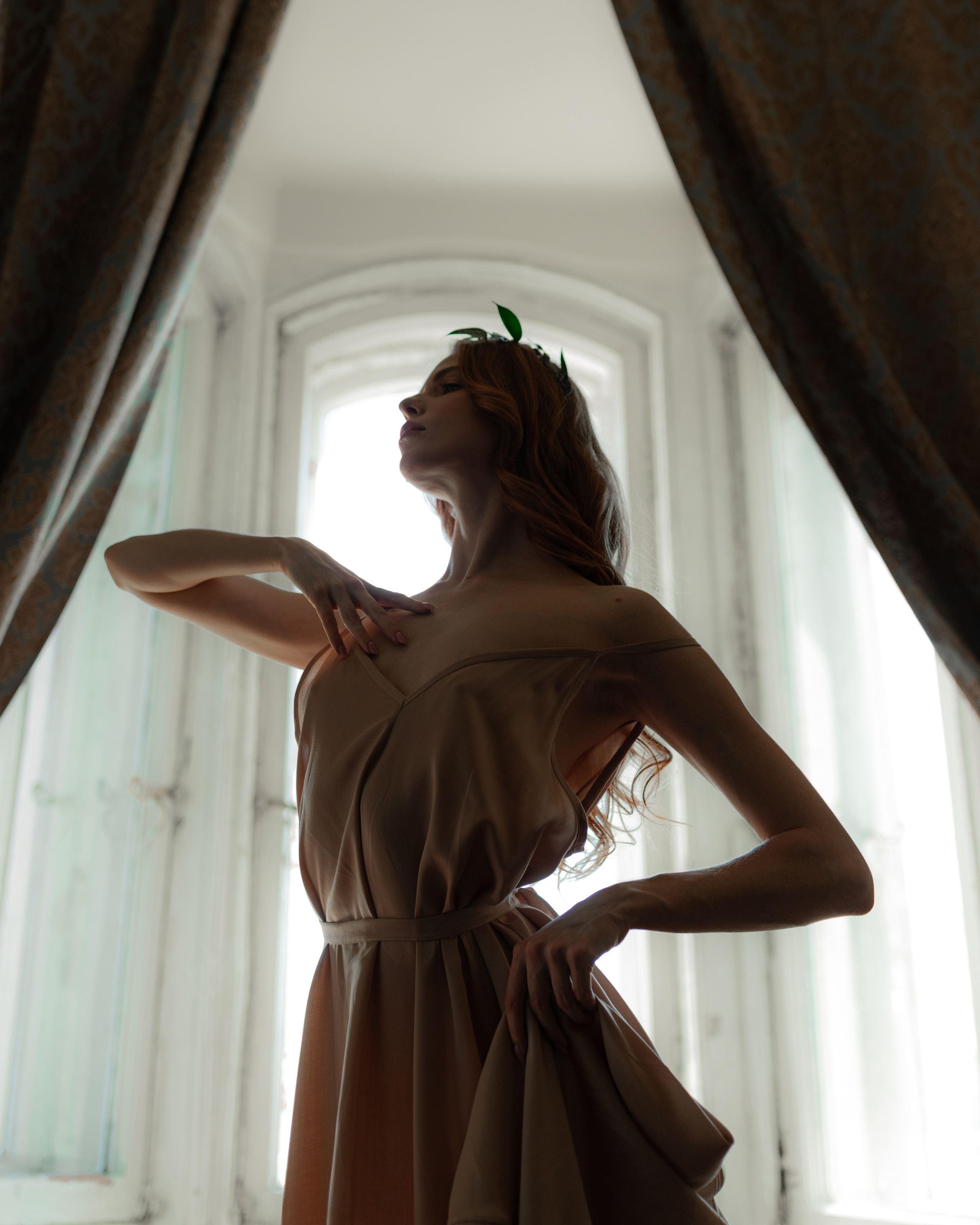 Художественная фотосессия в студии. Фотограф Санкт-Петербург женский портрет Екатерина Коваль