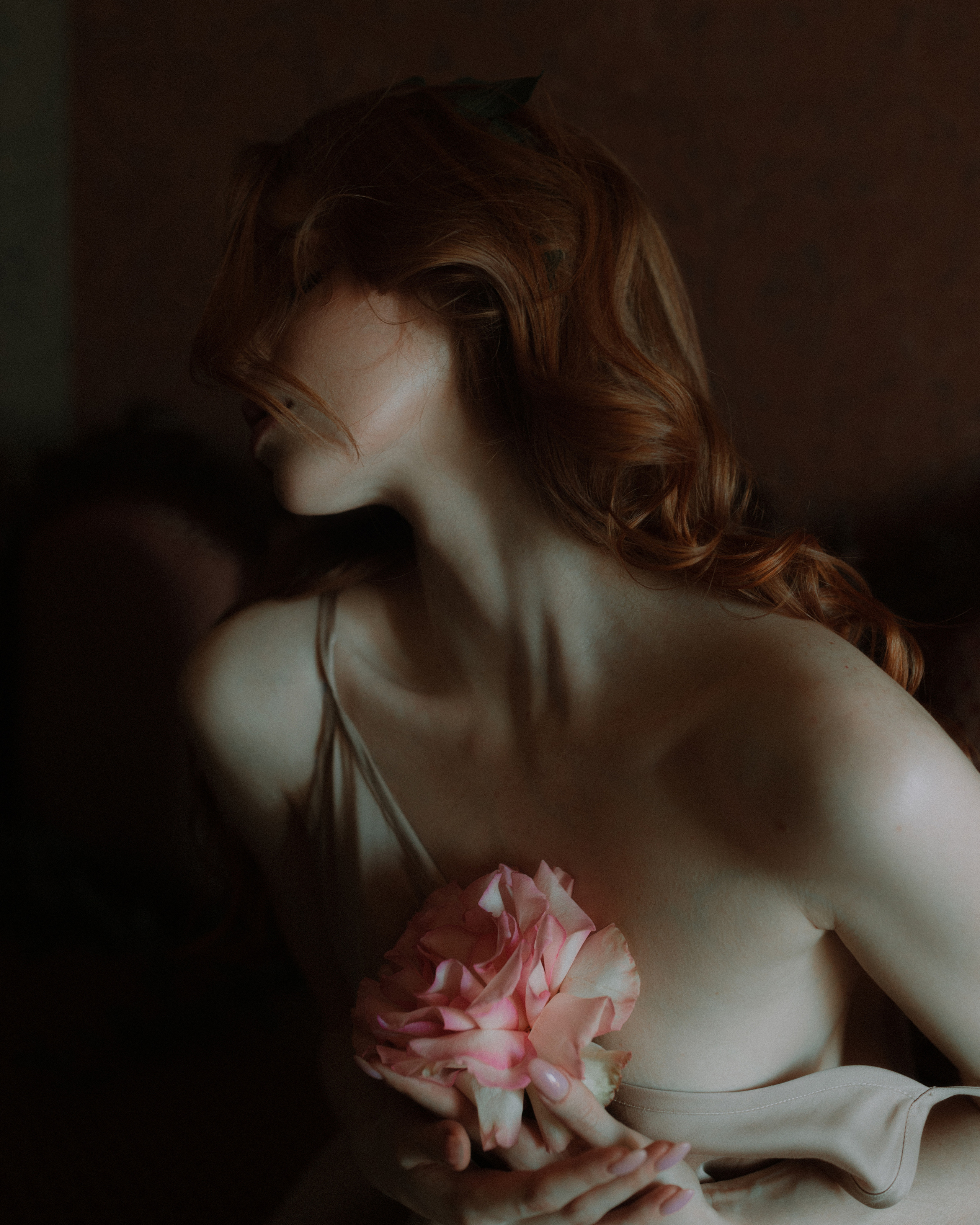 Художественная фотосессия в студии. Фотограф Санкт-Петербург женский портрет Екатерина Коваль