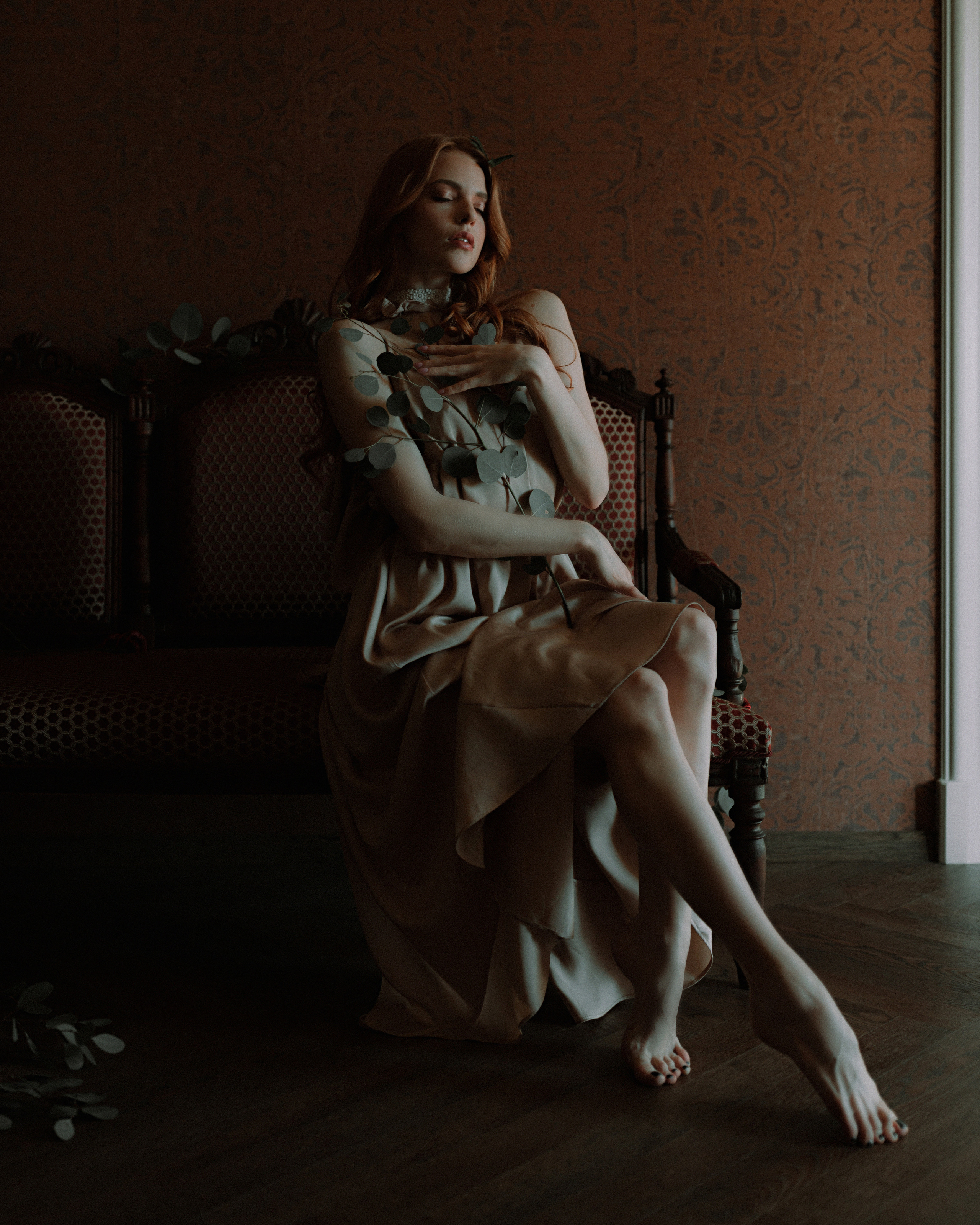 Художественная фотосессия в студии. Фотограф Санкт-Петербург женский портрет Екатерина Коваль