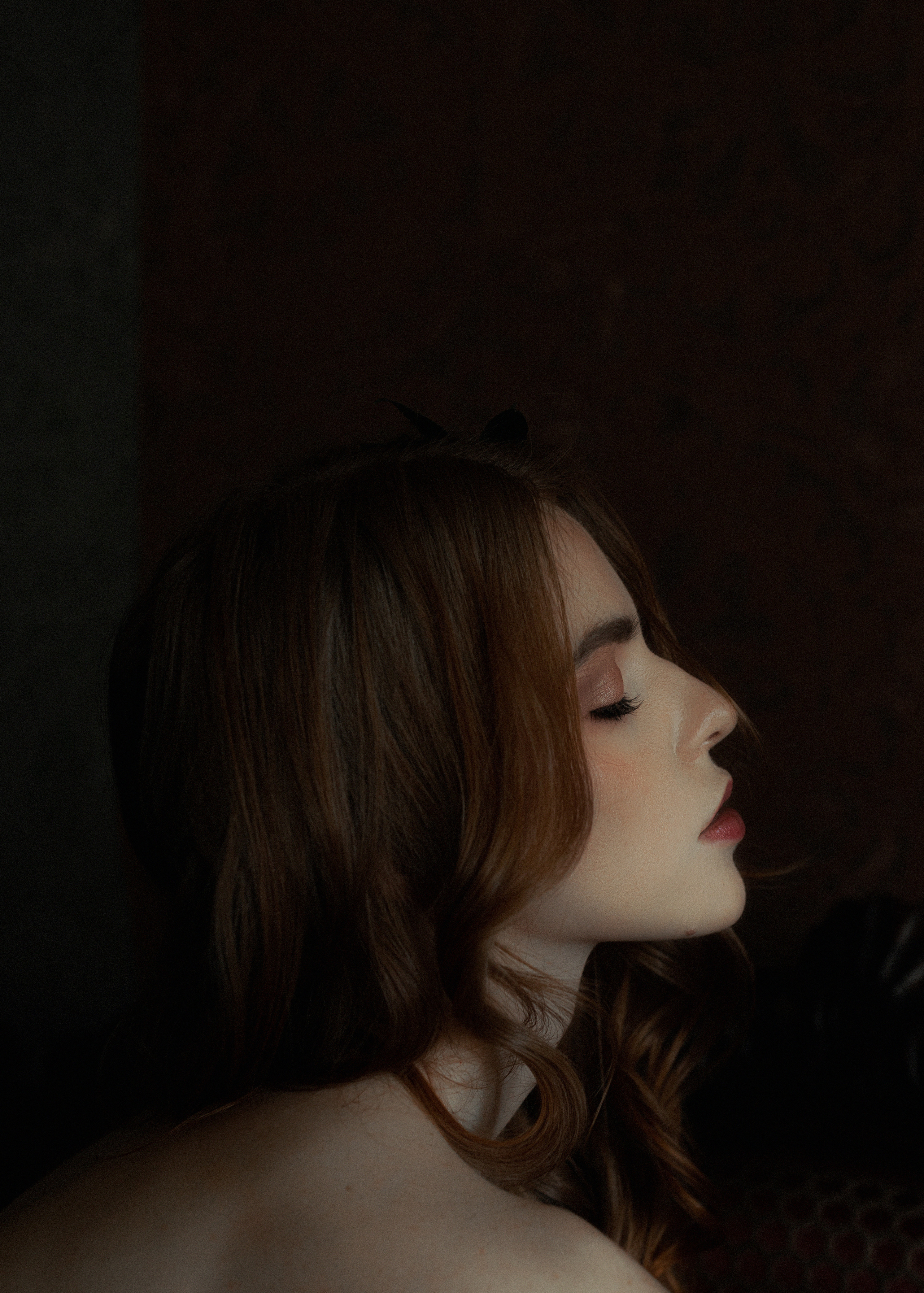 Художественная фотосессия в студии. Фотограф Санкт-Петербург женский портрет Екатерина Коваль