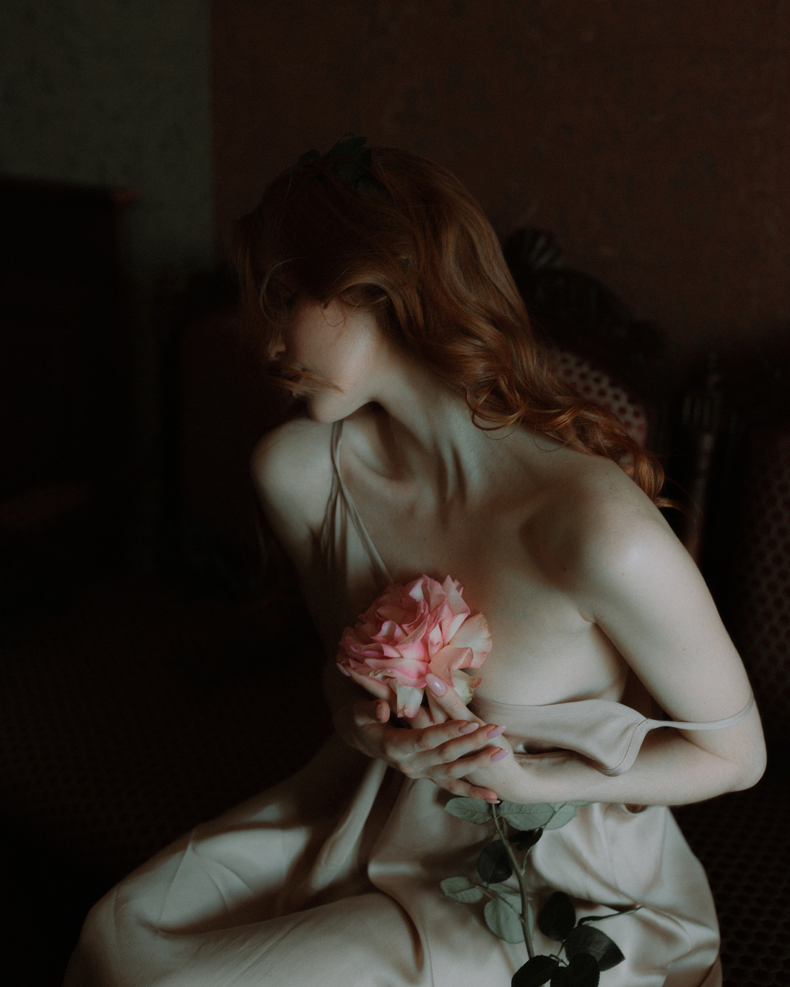 Художественная фотосессия в студии. Фотограф Санкт-Петербург женский портрет Екатерина Коваль