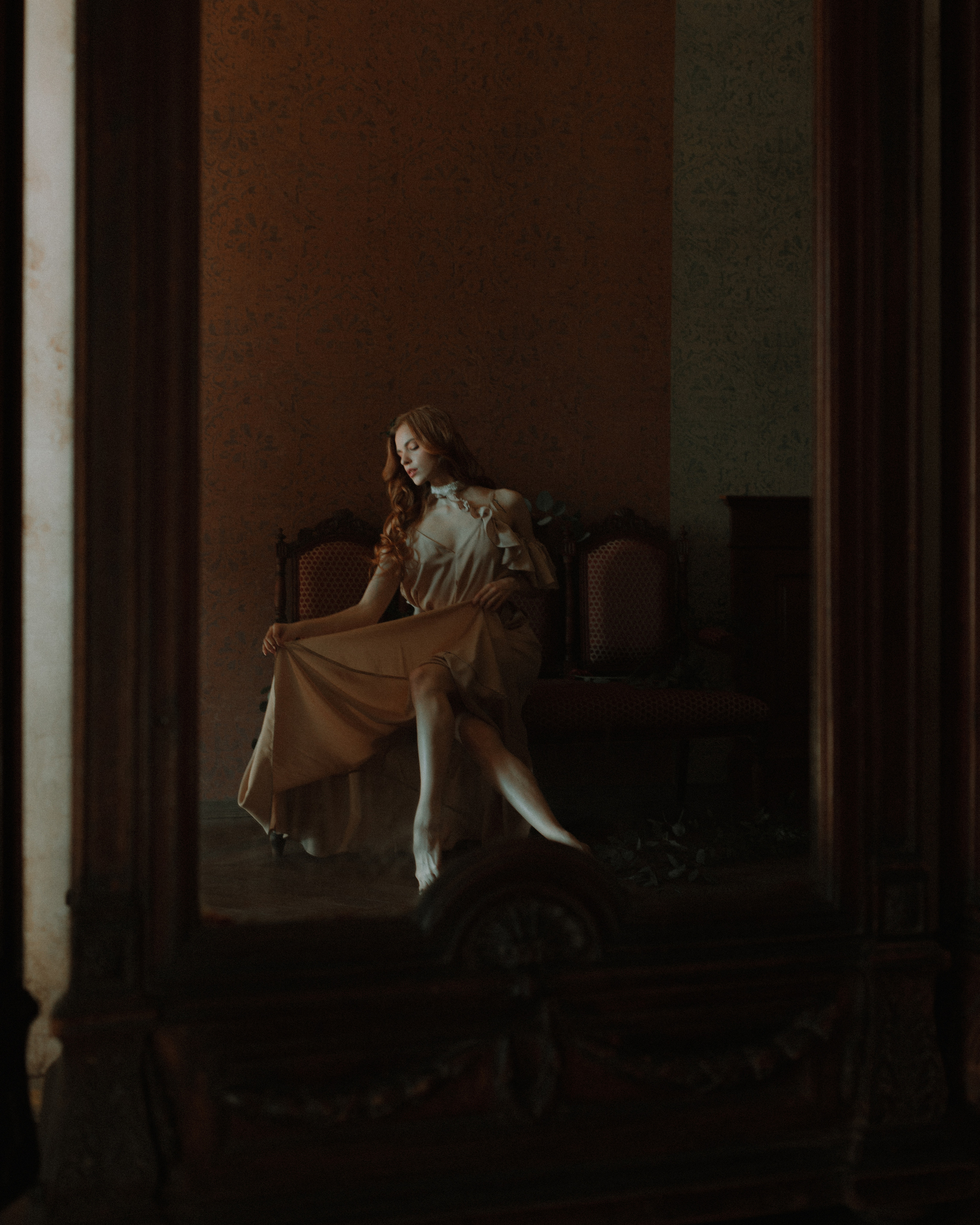 Художественная фотосессия в студии. Фотограф Санкт-Петербург женский портрет Екатерина Коваль