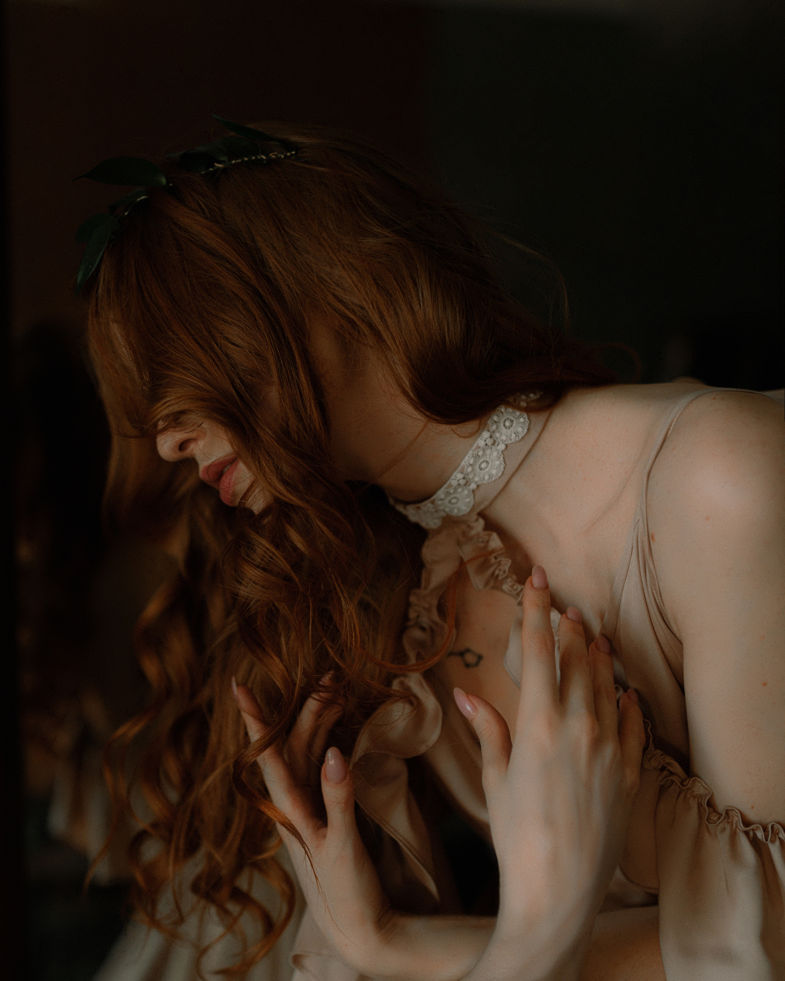 Художественная фотосессия в студии. Фотограф Санкт-Петербург женский портрет Екатерина Коваль