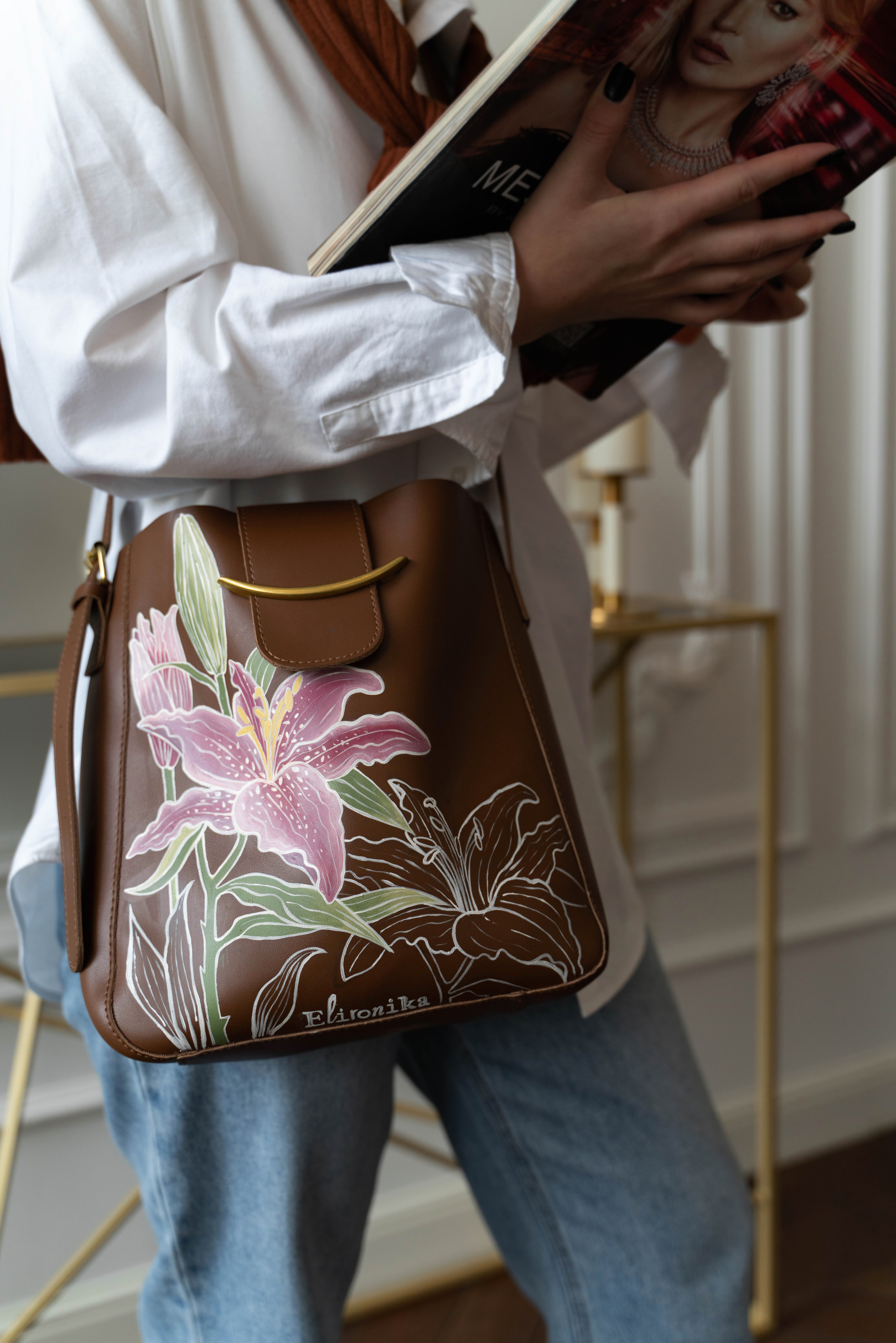 Съемка для бренда сумок. Фотограф Москва — Грибов Денис