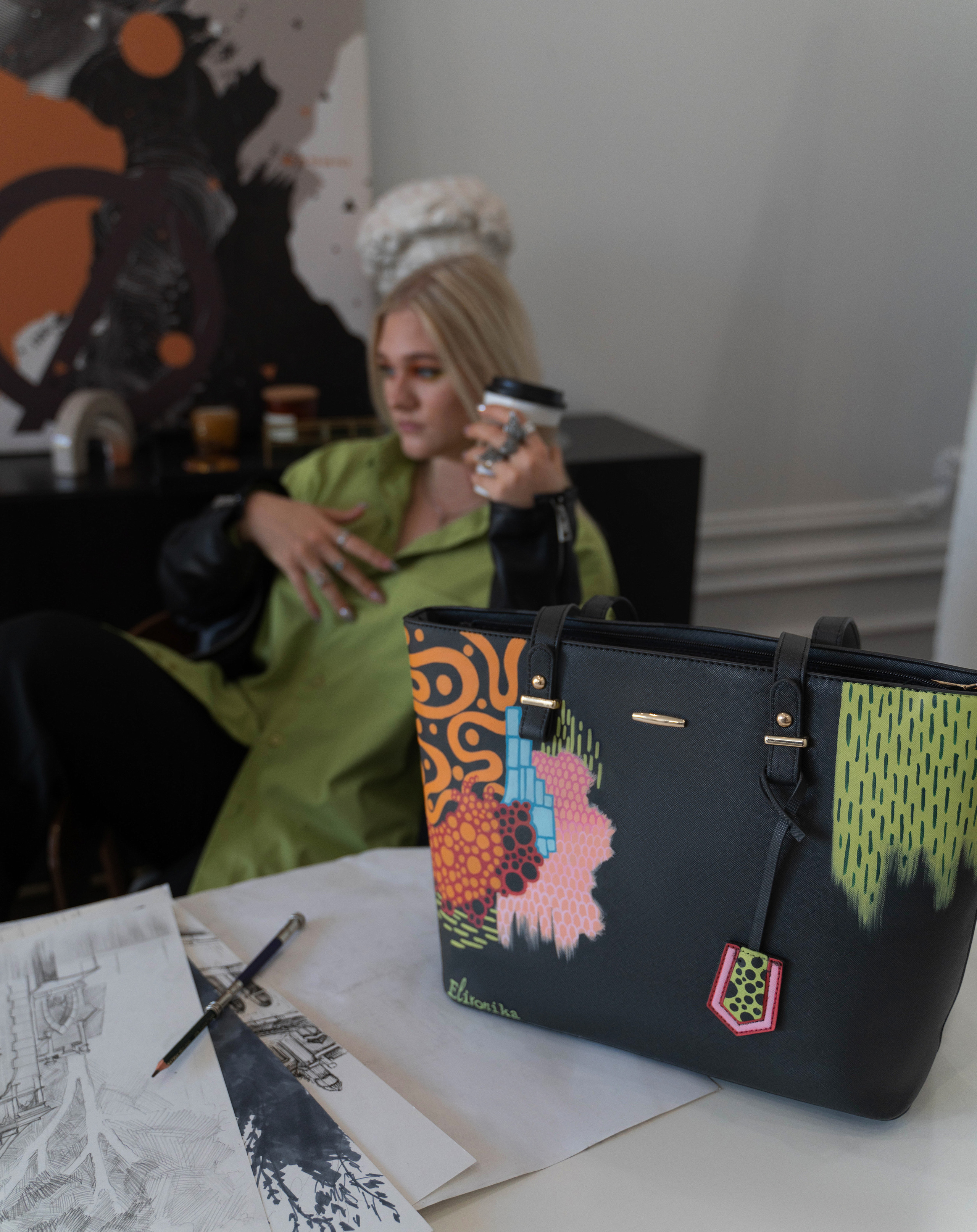 Съемка для бренда сумок. Фотограф Москва — Грибов Денис