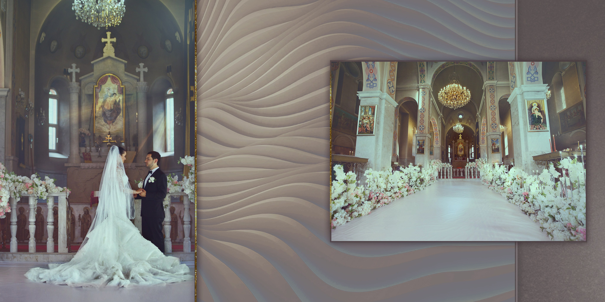 Свадебная фотокнига. Фотограф Кирсанова Наталия. Фотохудожник Наталия Кирсанова