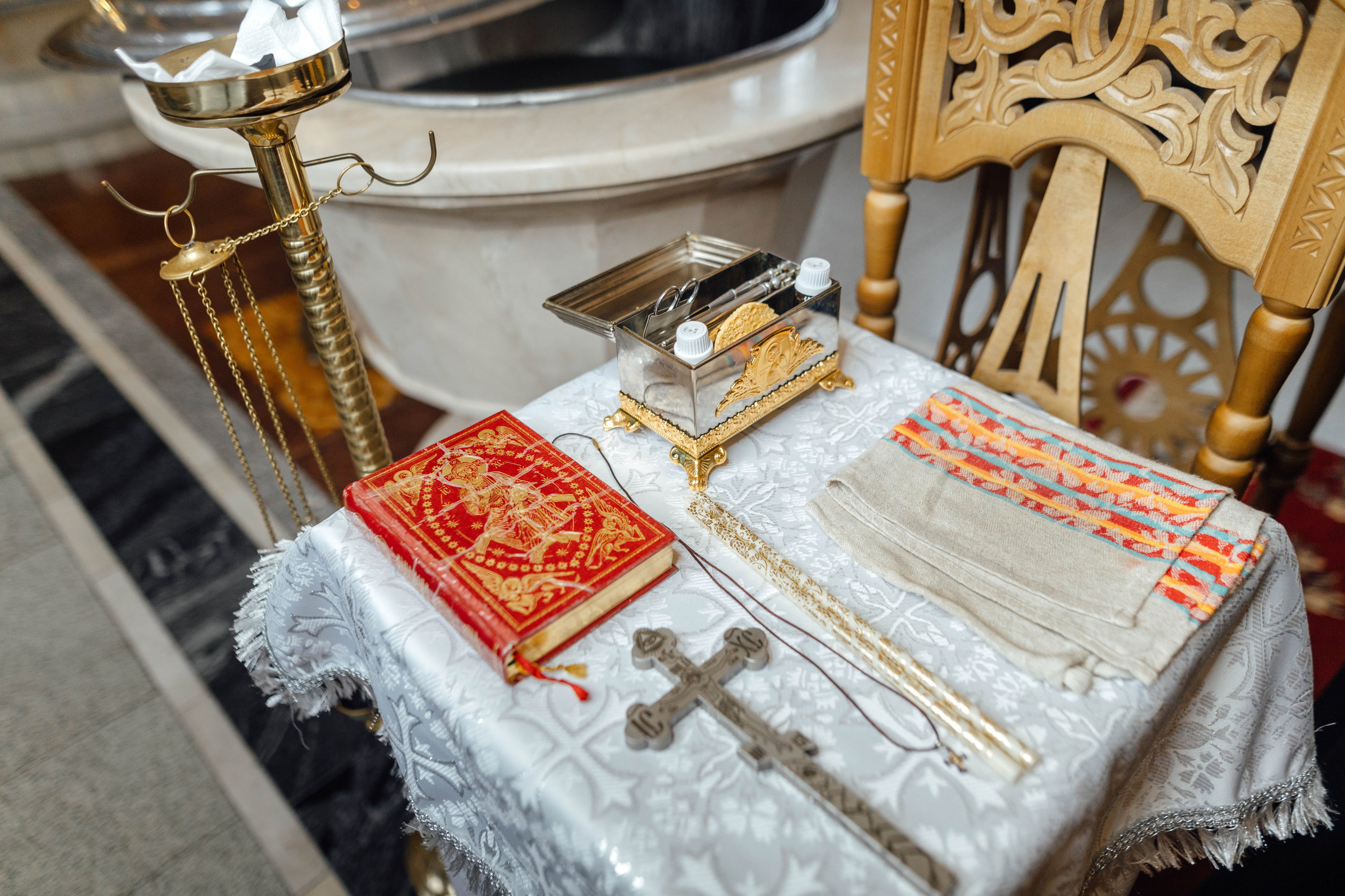 Крещение Льва, храм Марии Магдалины, август 25