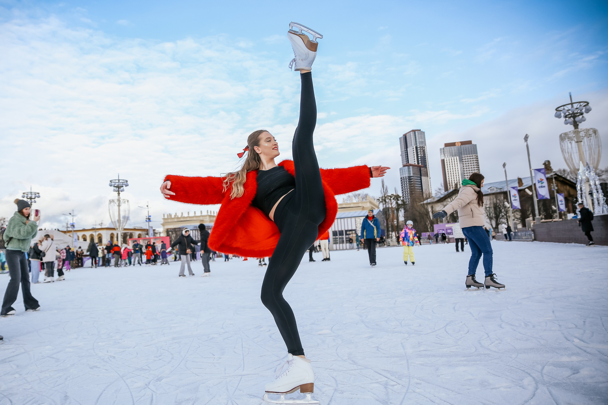 Ледовое шоу ВДНХ проект Московское чаепитие. Фотограф и видеограф Анна Домашенко