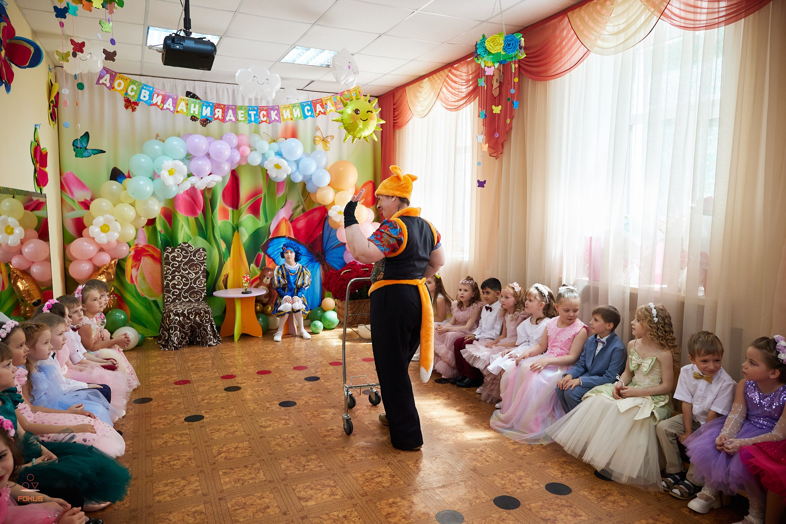 Выпускной детский сад. Спортивный фотограф Некрасов Денис