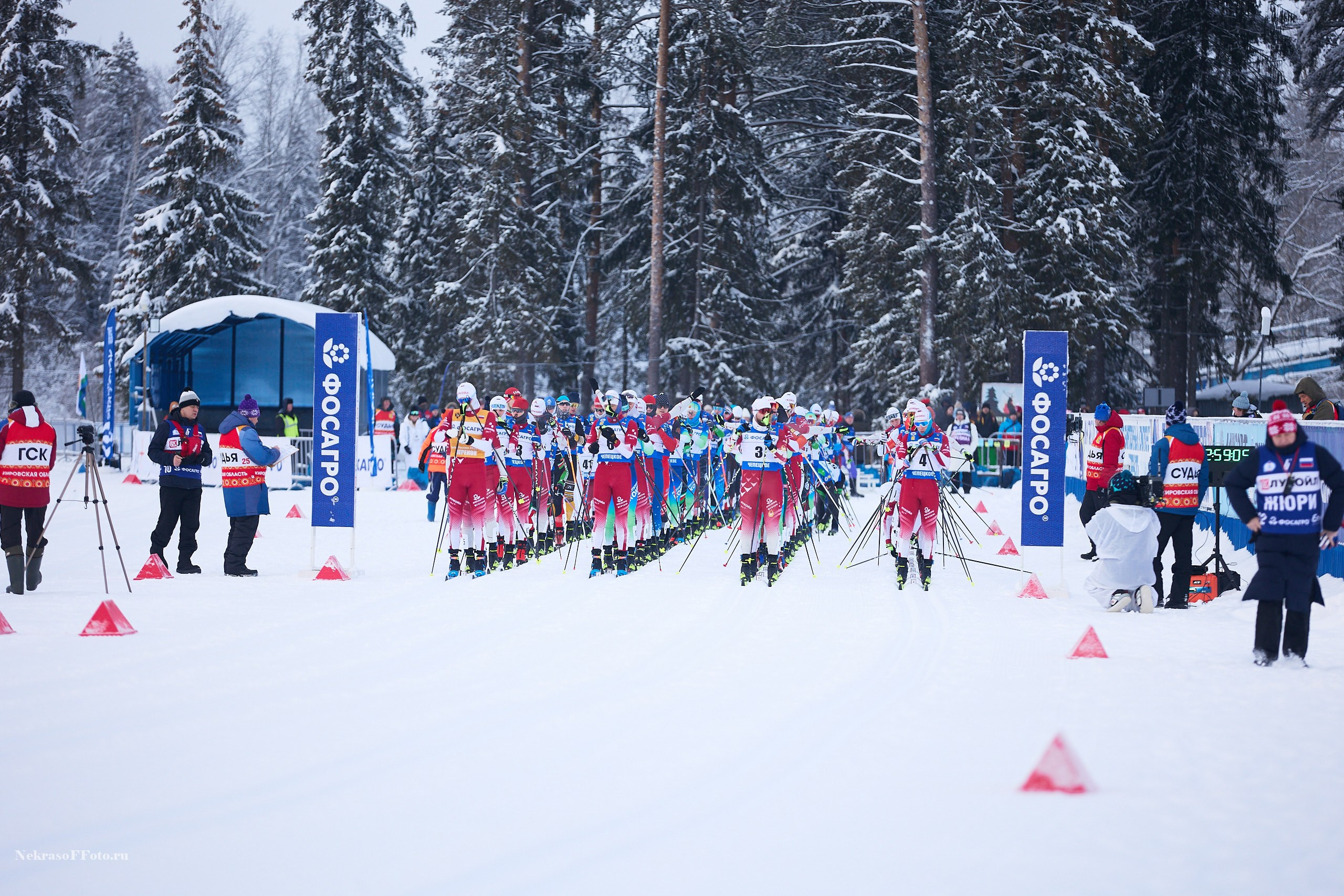 Кубок России по Лыжным гонкам. Спортивный фотограф Некрасов Денис