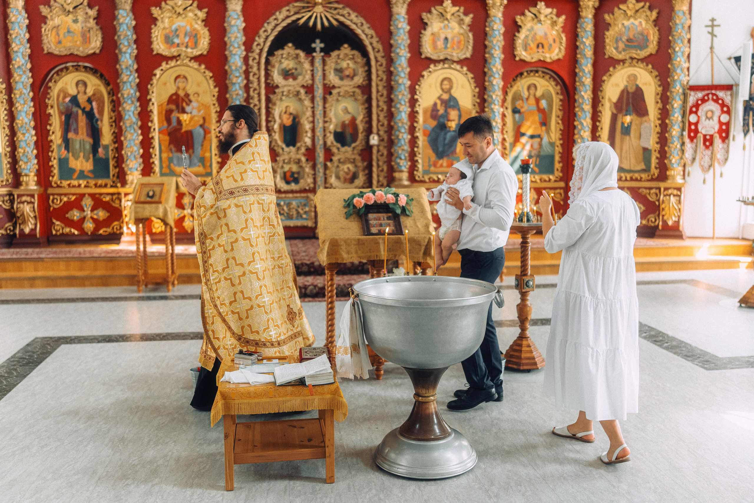 Таинство крещения в Воронеже. Свадебный и репортажный фотограф в Воронеже Роман Янко
