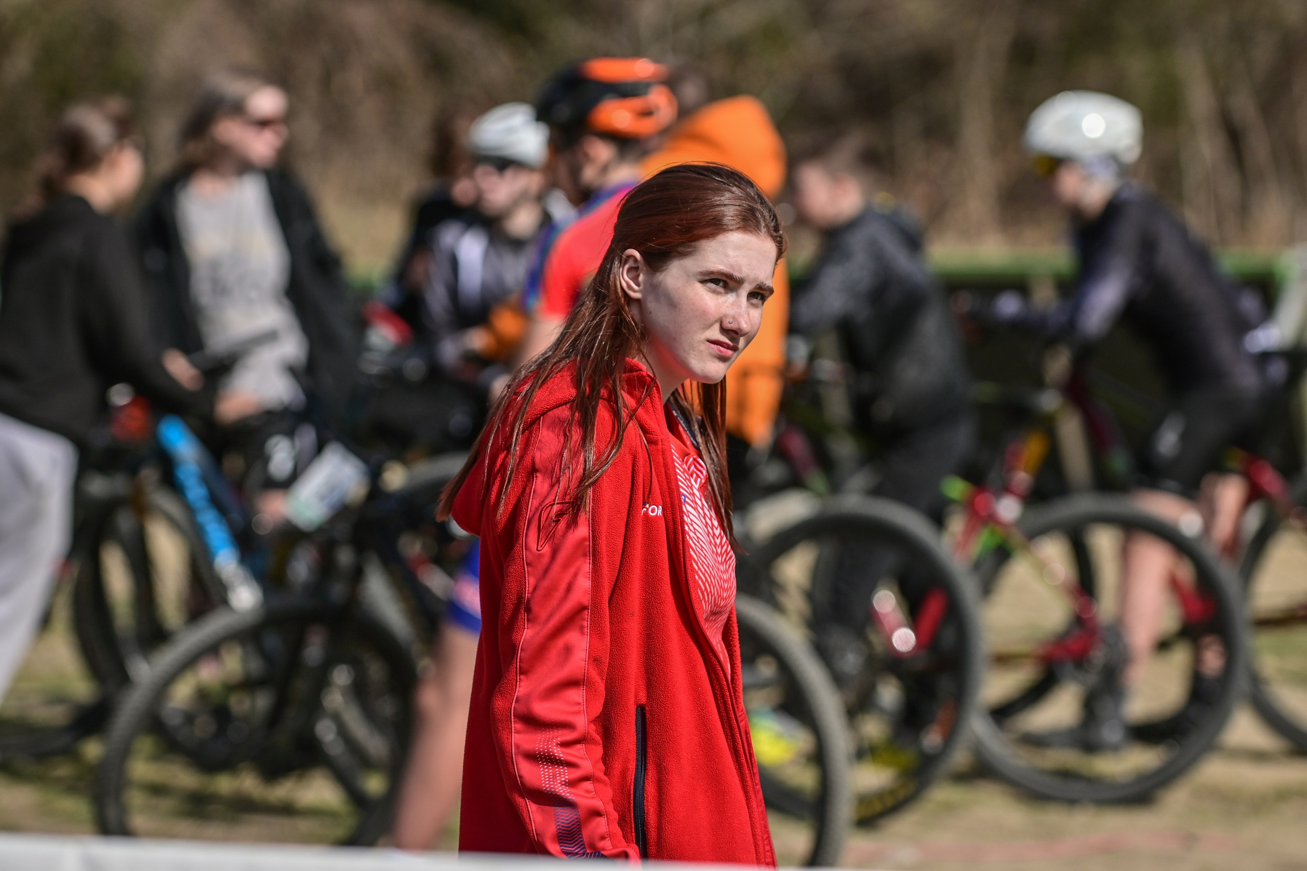 Маунтинбайк, кросс-кантри в Архипо-Осиповке 16 марта 2025. Спортивный фотограф, фотожурналист Павел Ларькин