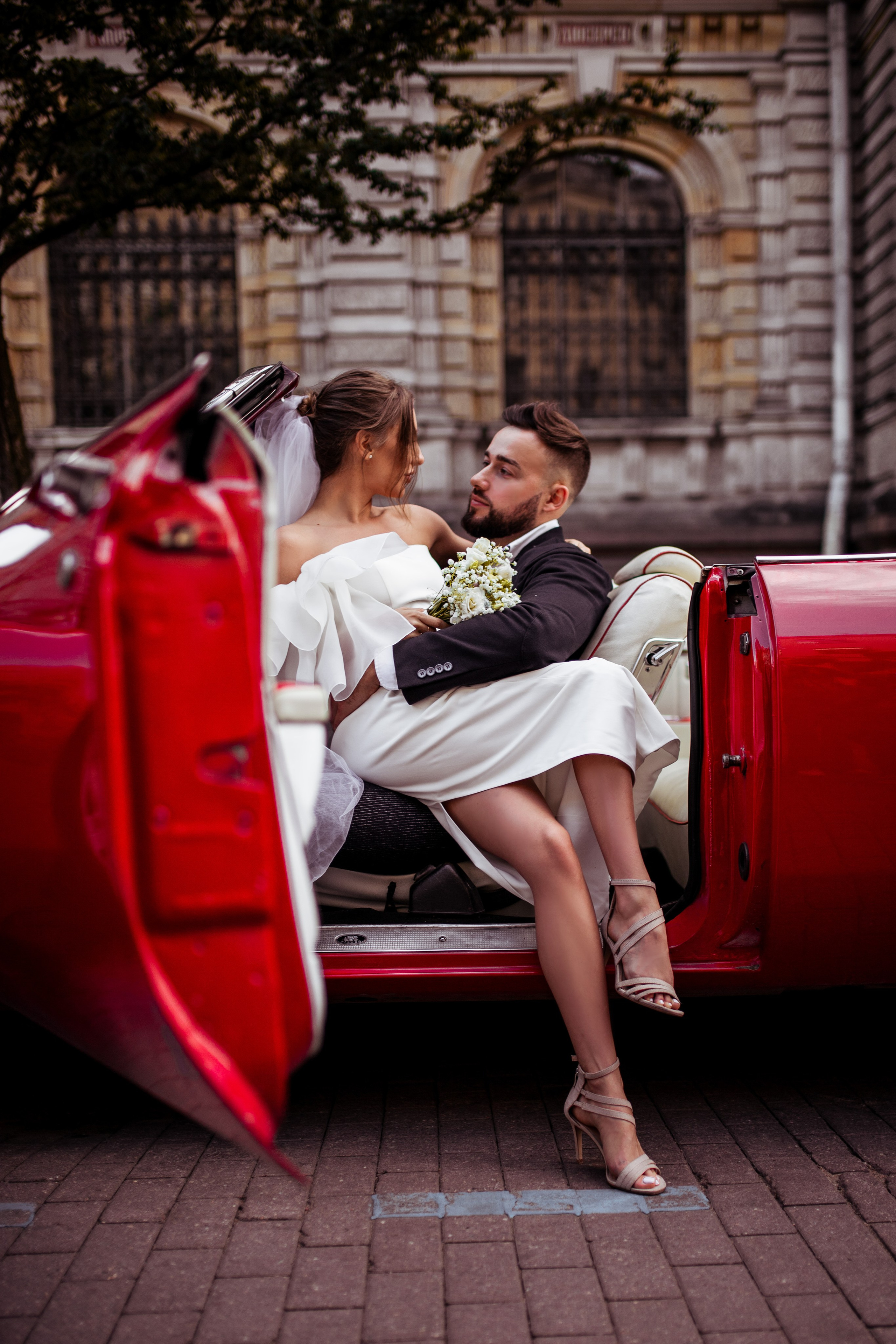 Красный кабриолет. Фотограф в Санкт-Петербурге Арбатская Наталья