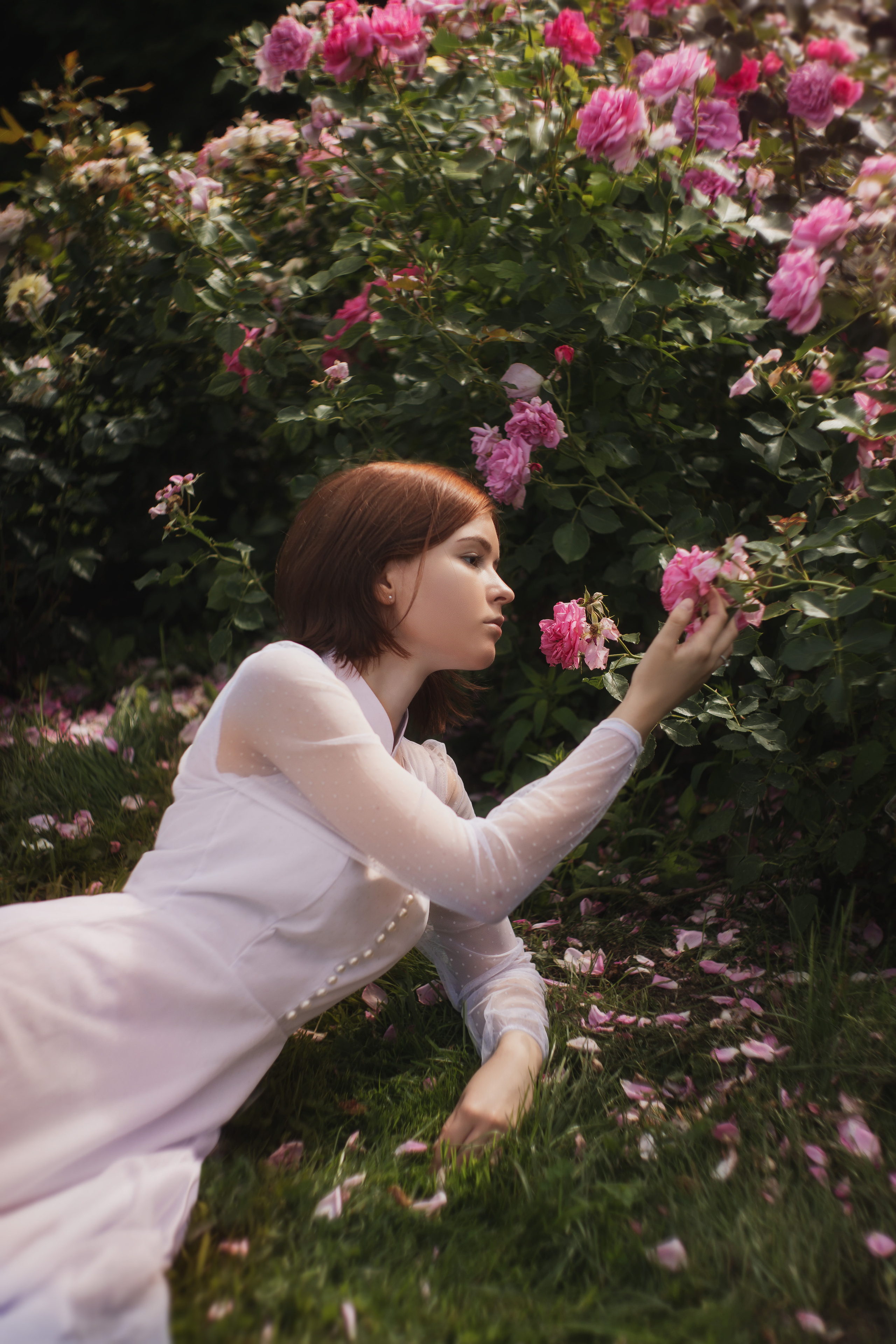 Летом в розарии. Юлия Башкатова, сказочный фотограф, Москва