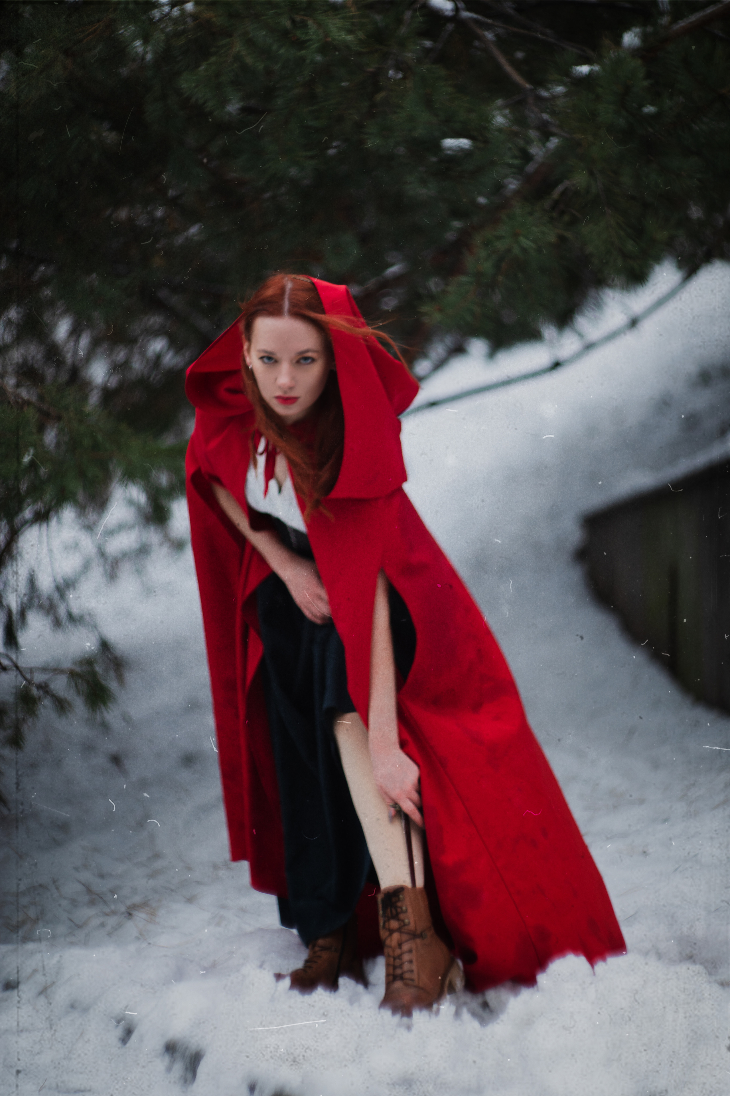 Красная Шапочка. Юлия Башкатова, сказочный фотограф, Москва